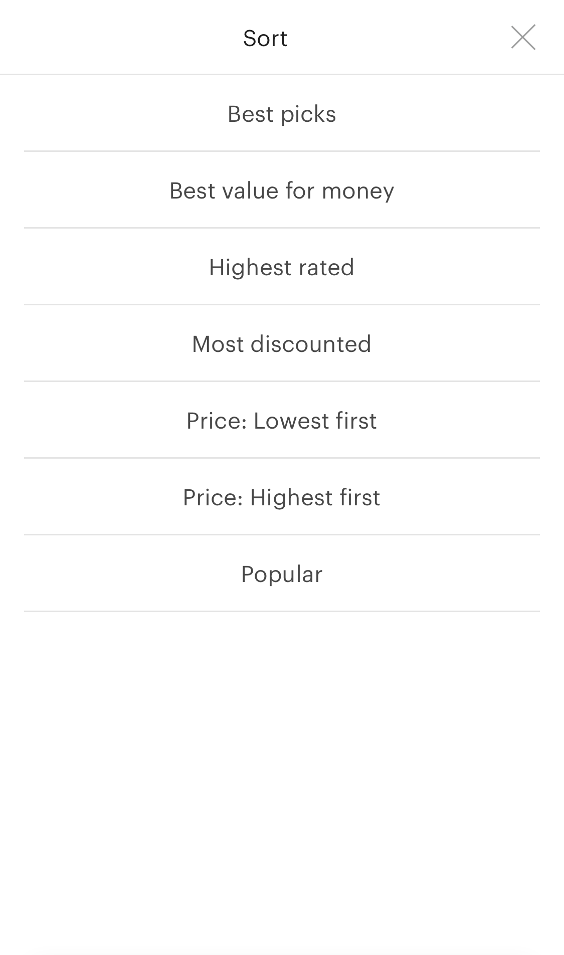 Mobile screenshot of Vivino