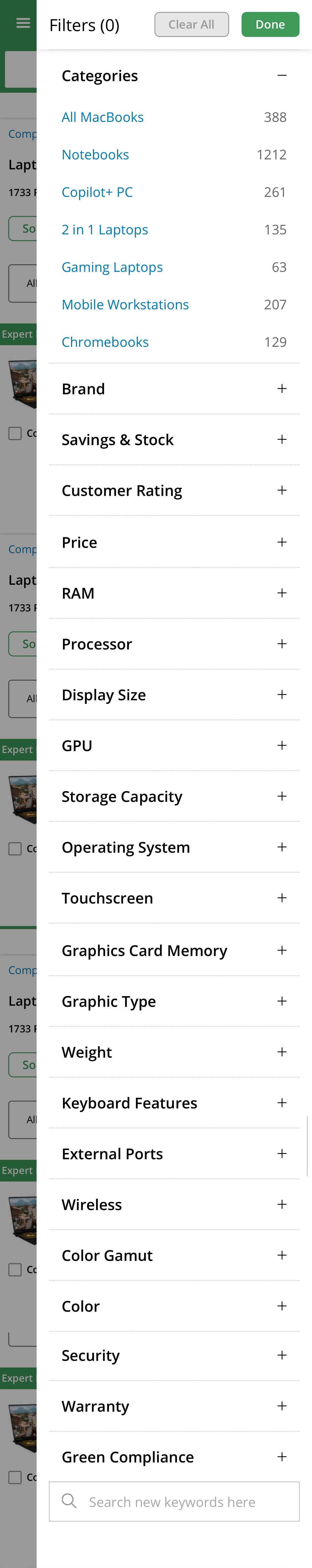 Mobile screenshot of B&H Photo