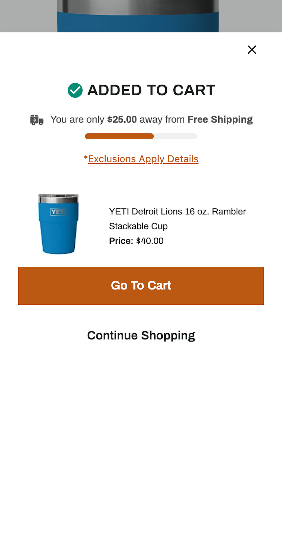 Mobile screenshot of Dick’s Sporting Goods