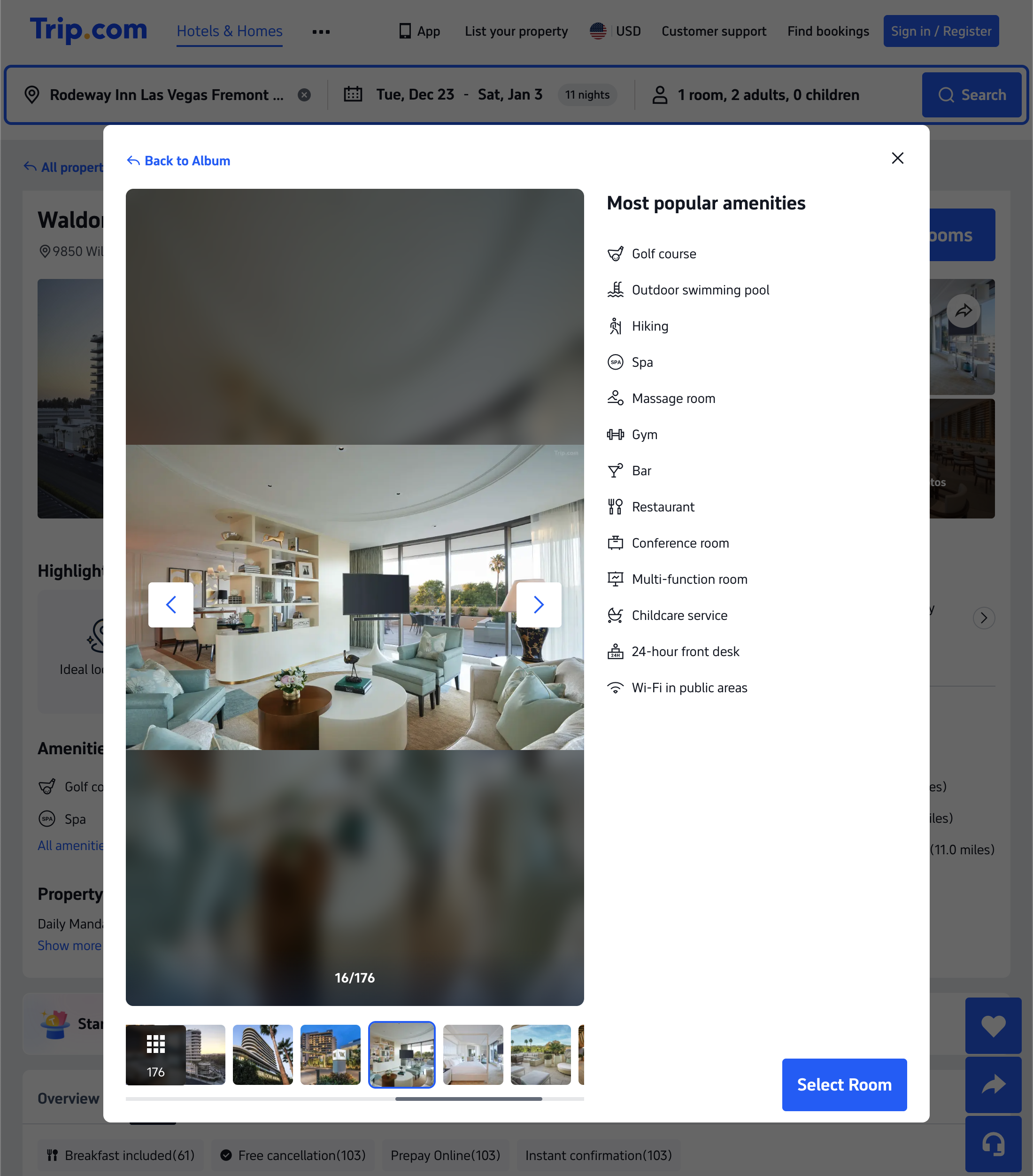 Desktop screenshot of Trip.com