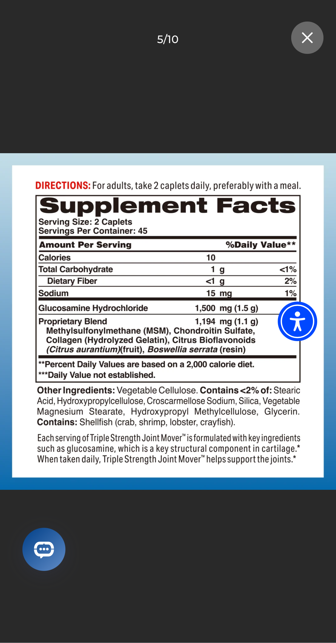 Mobile screenshot of Vitamin World