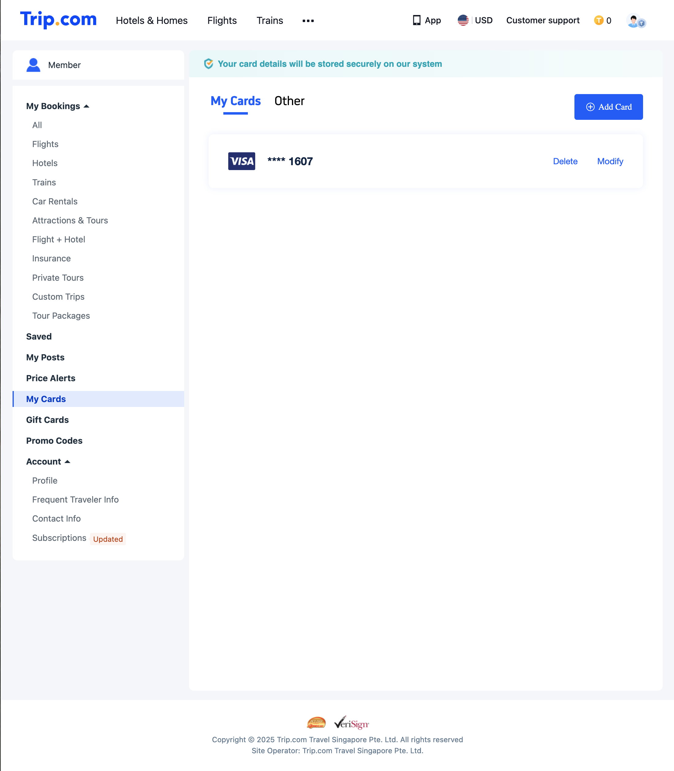 Desktop screenshot of Trip.com