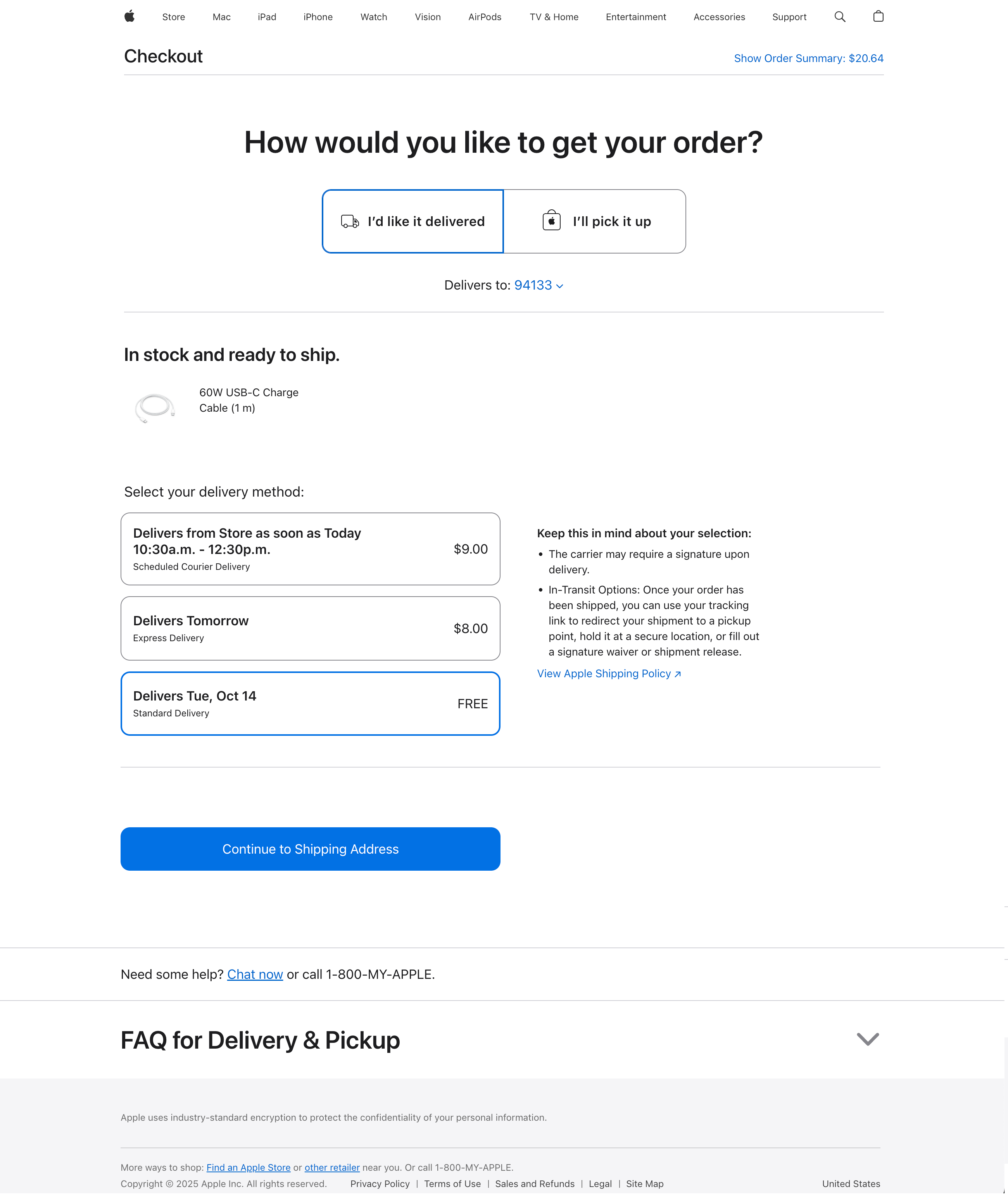 Desktop screenshot of Apple