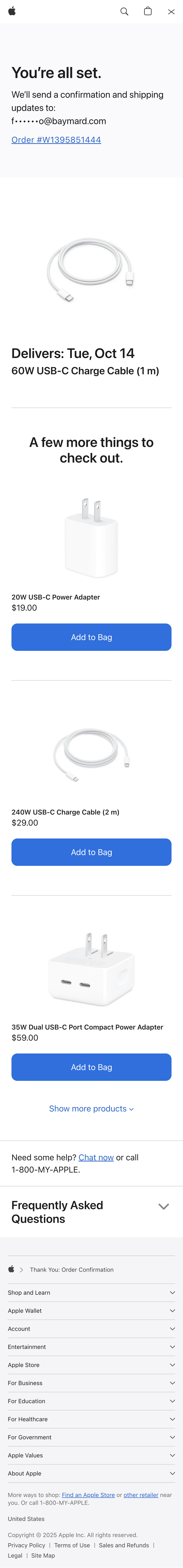 Mobile screenshot of Apple