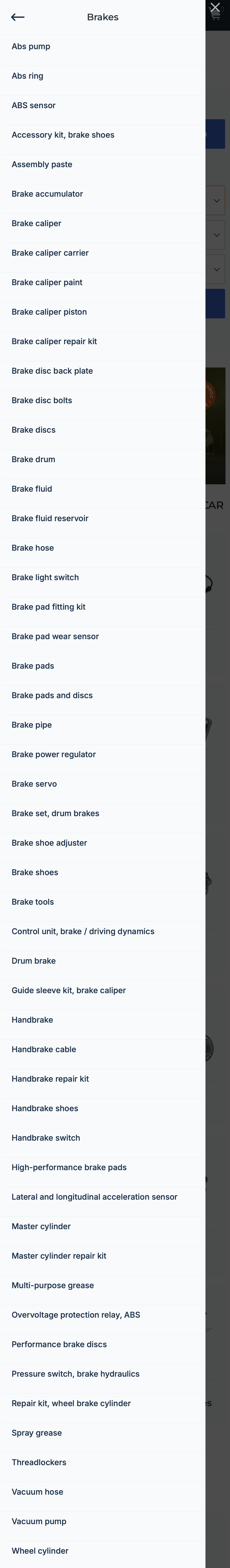 Mobile screenshot of AUTODOC