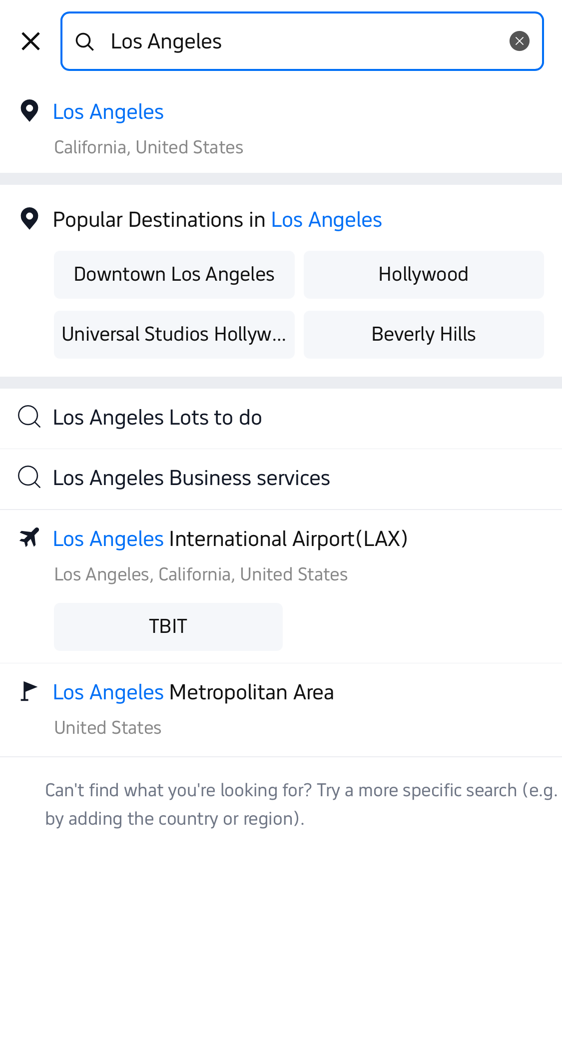 Mobile screenshot of Trip.com
