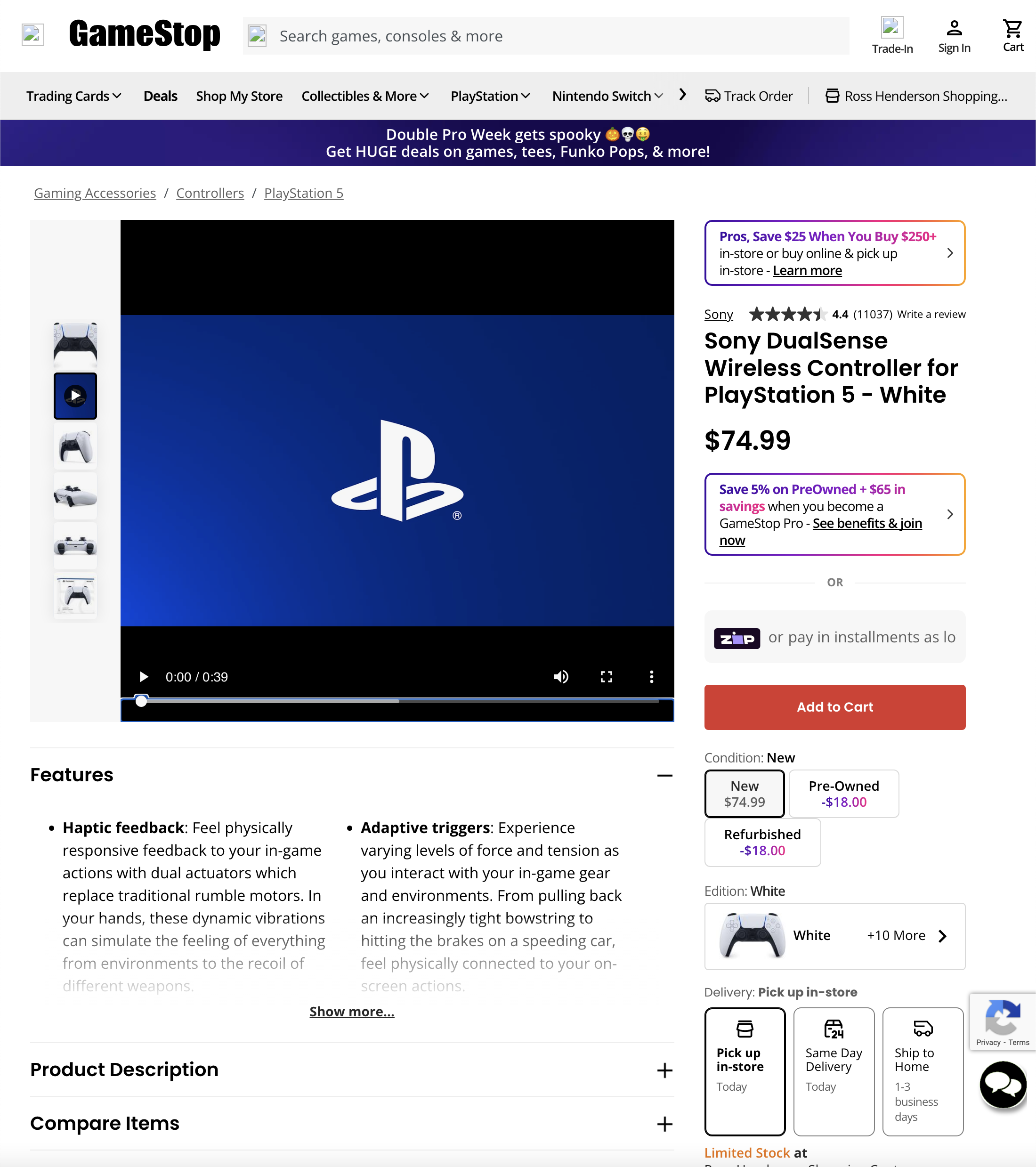 Desktop screenshot of Gamestop