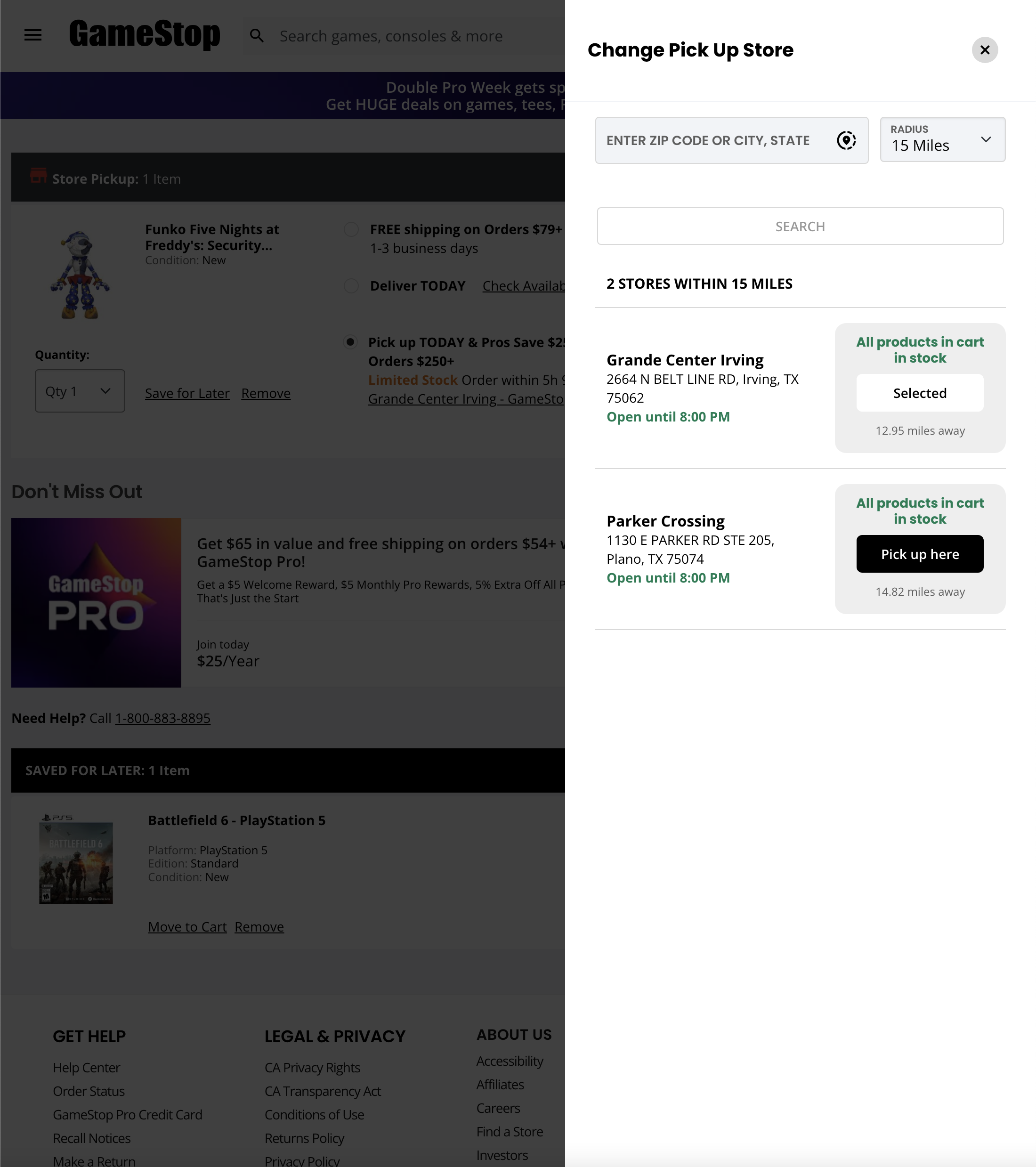 Desktop screenshot of Gamestop