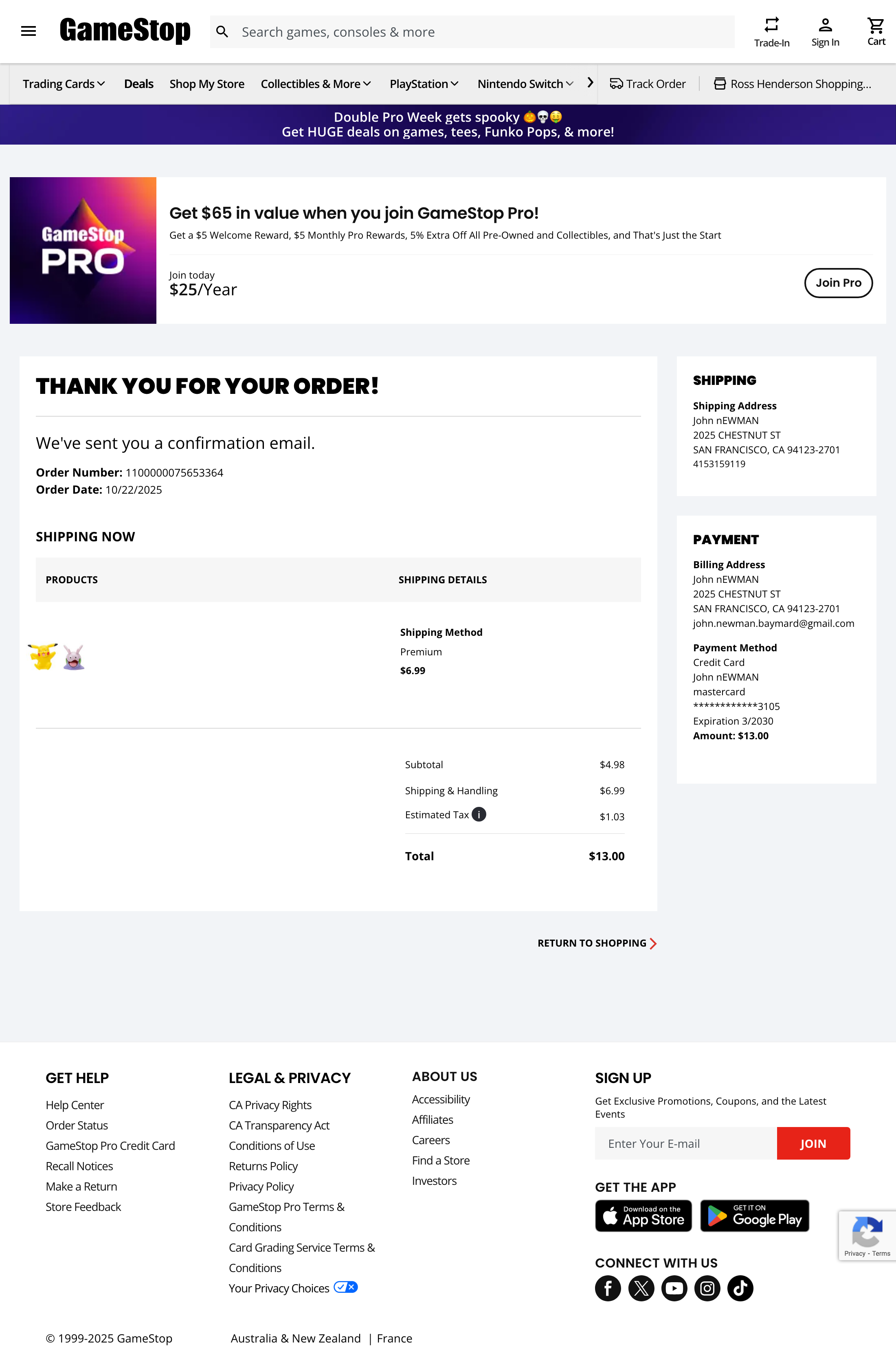 Desktop screenshot of Gamestop