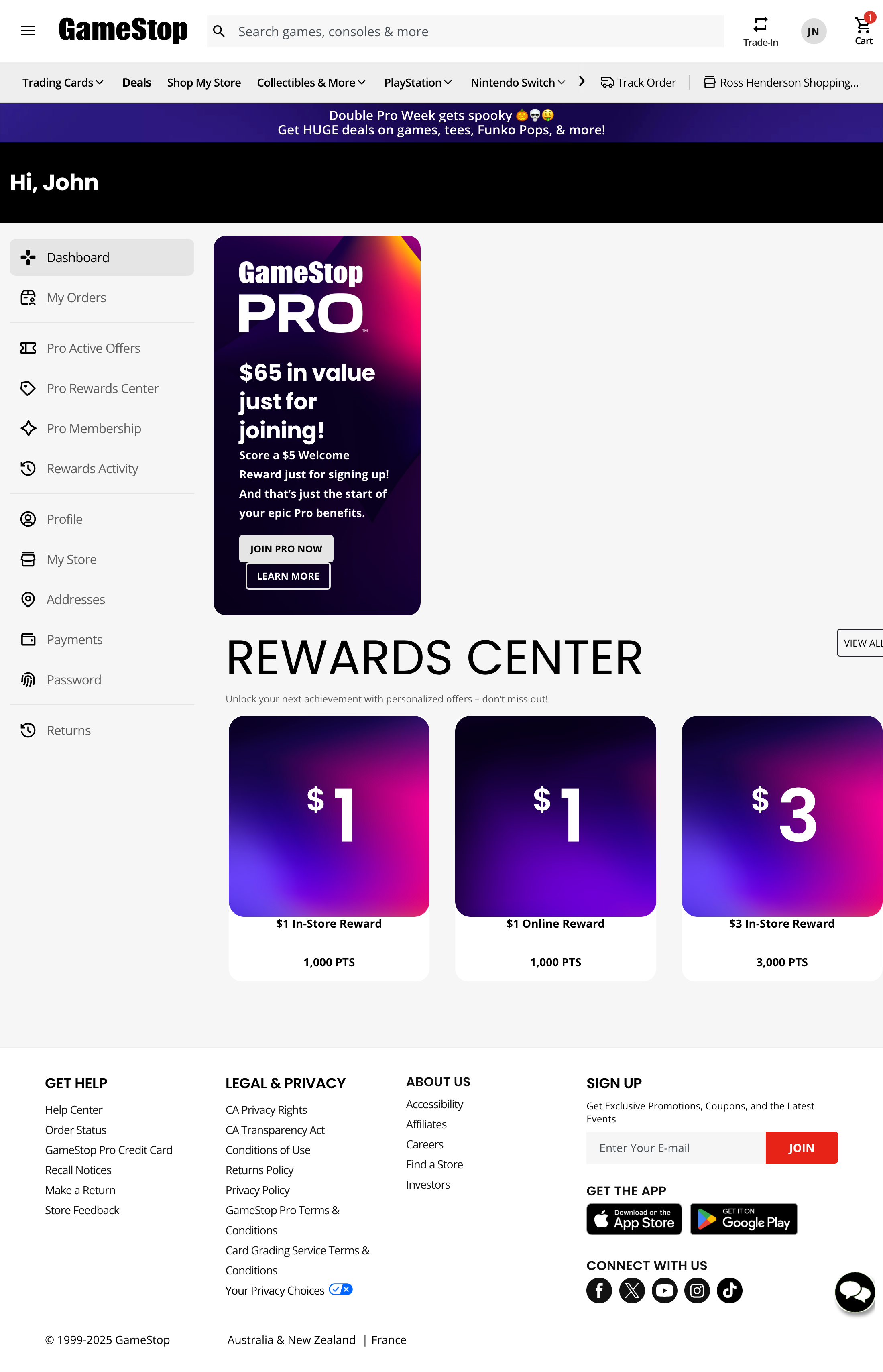 Desktop screenshot of Gamestop