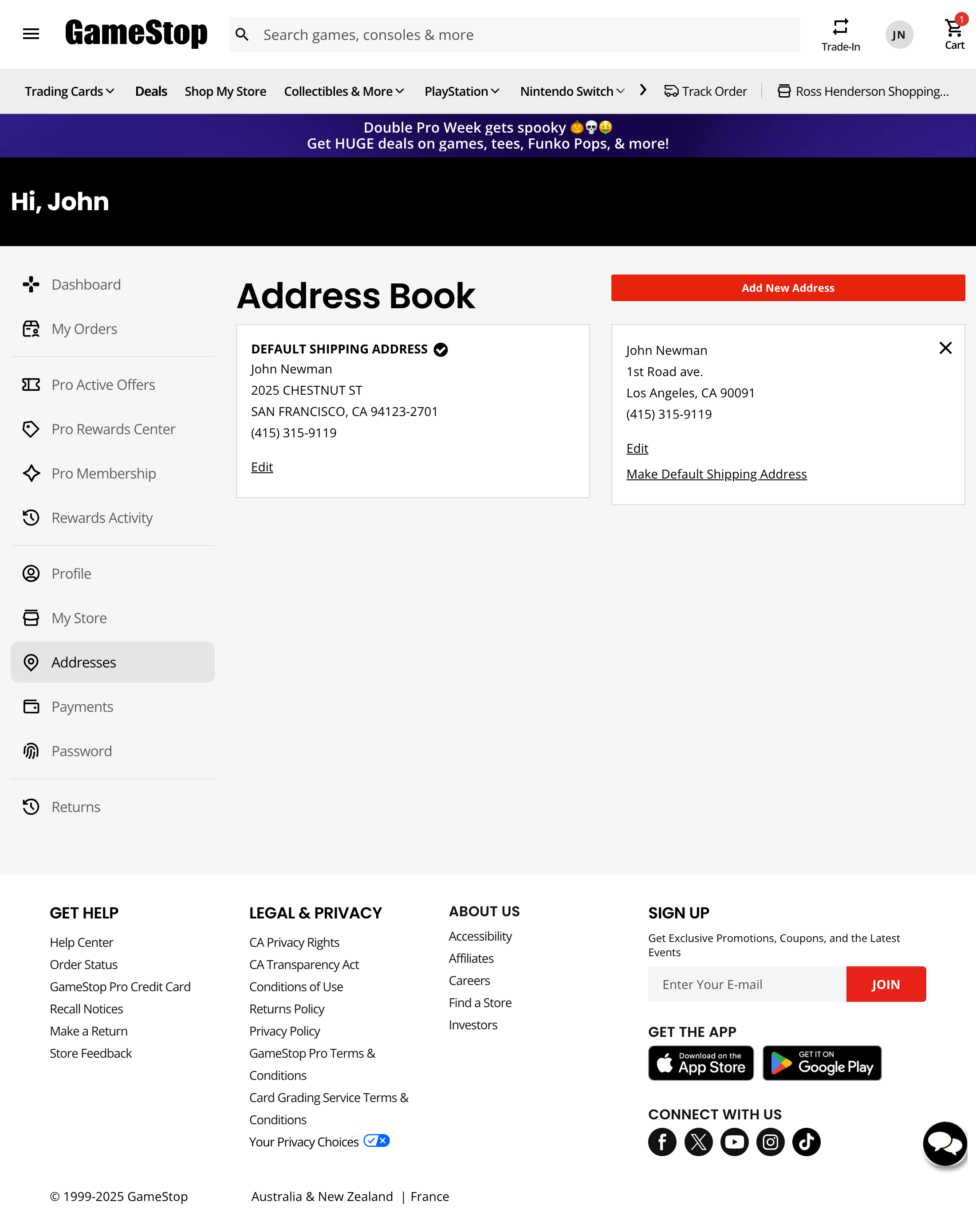 Desktop screenshot of Gamestop