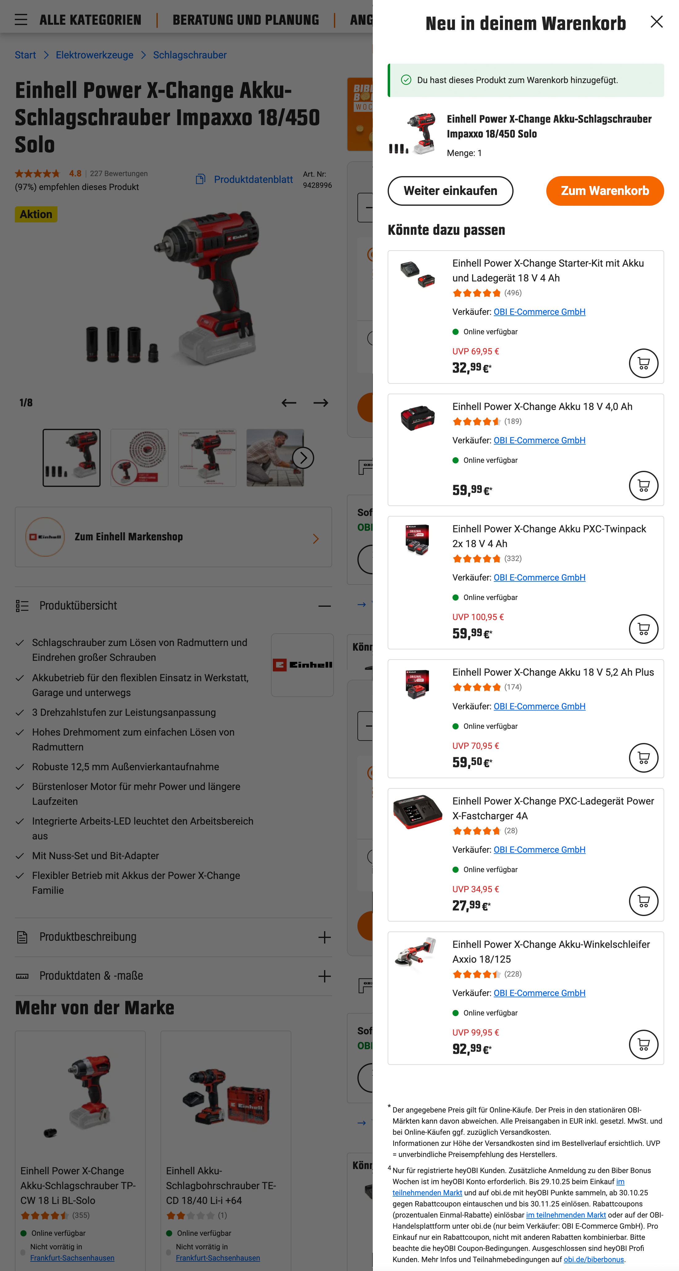 Desktop screenshot of OBI