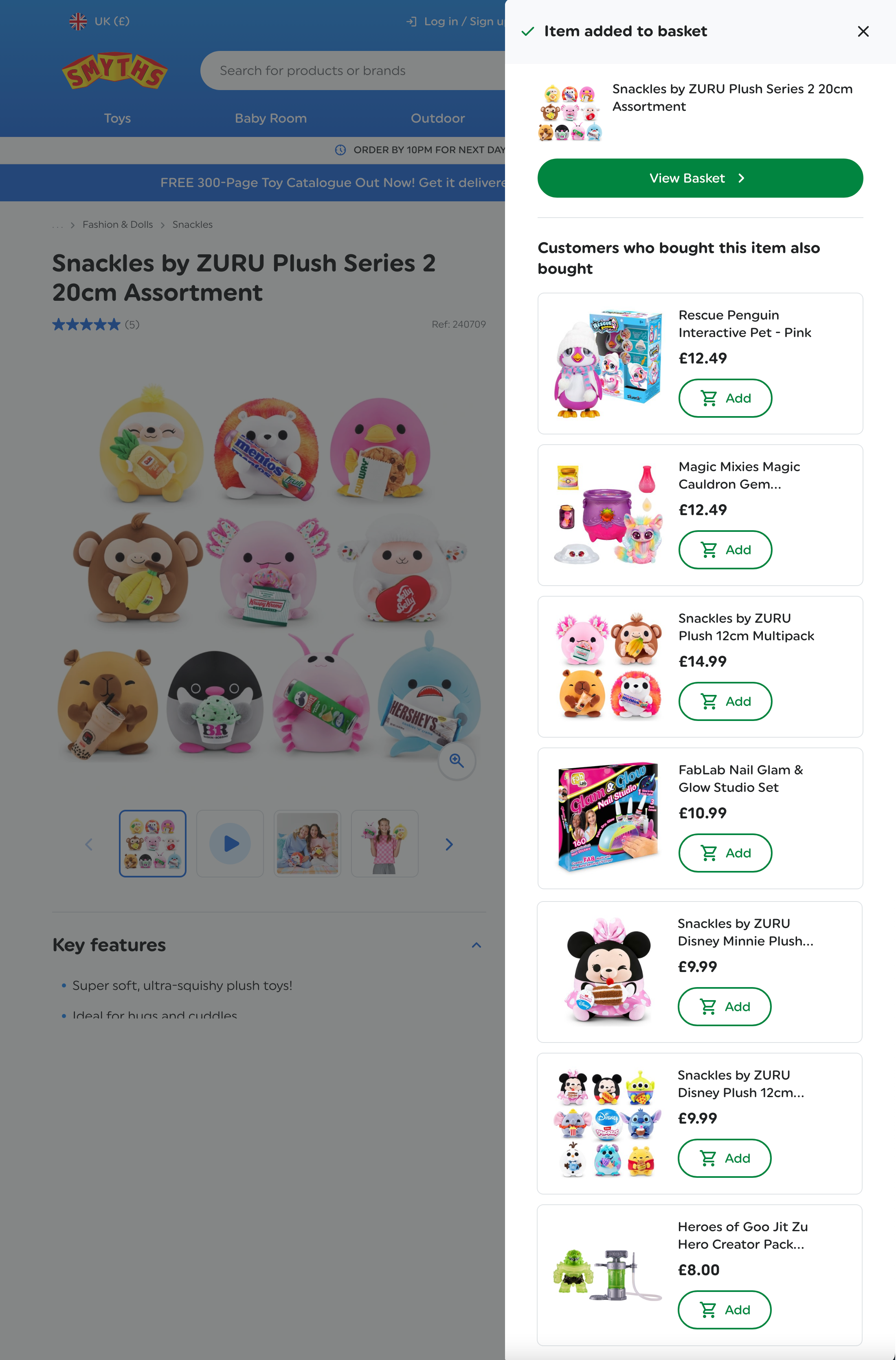 Desktop screenshot of Smyths