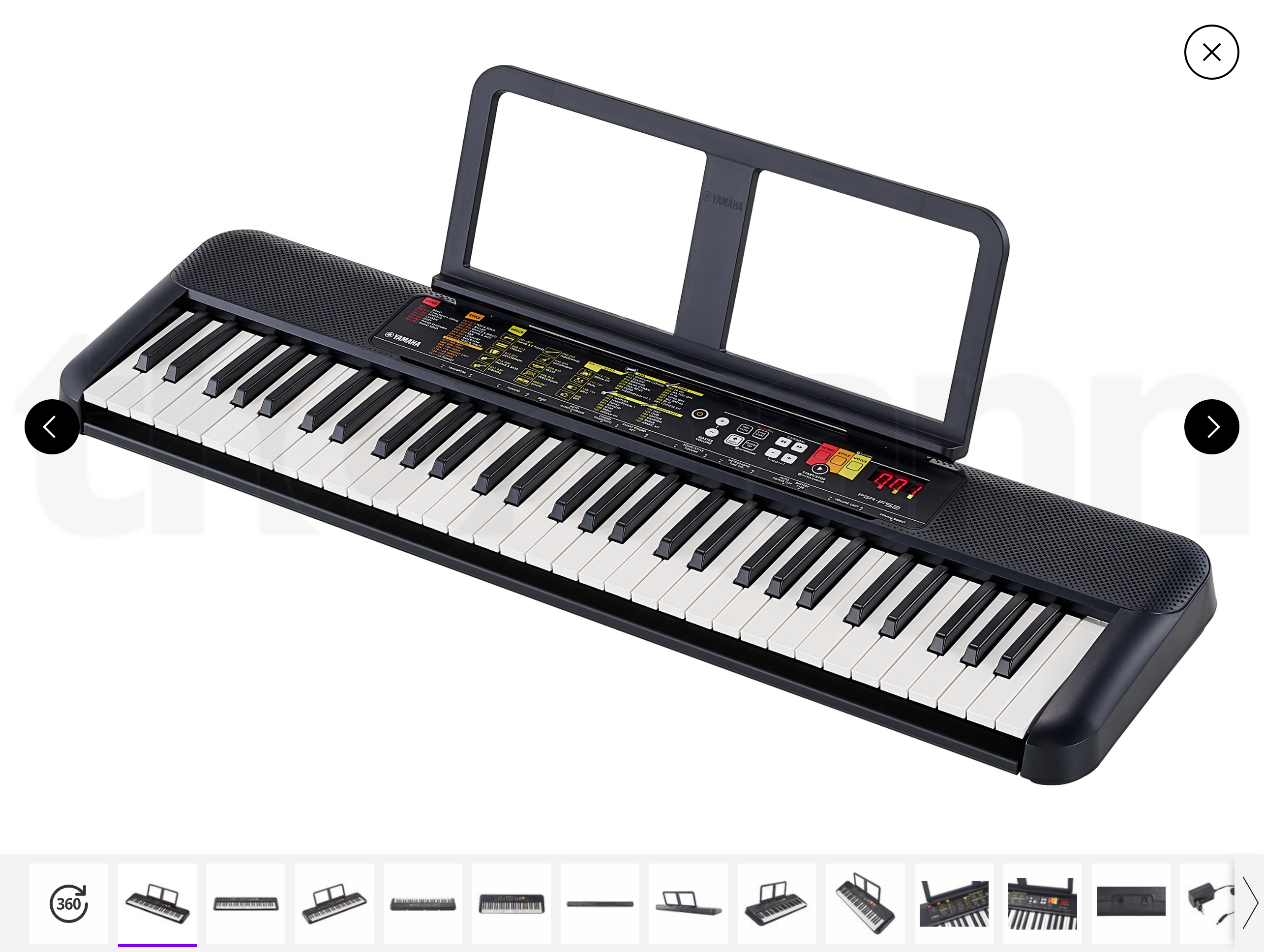 Desktop screenshot of Thomann