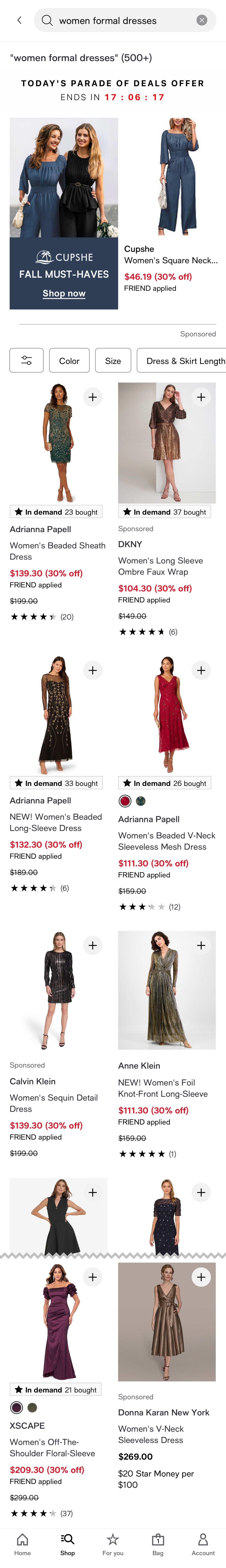 Mobile screenshot of Macy’s