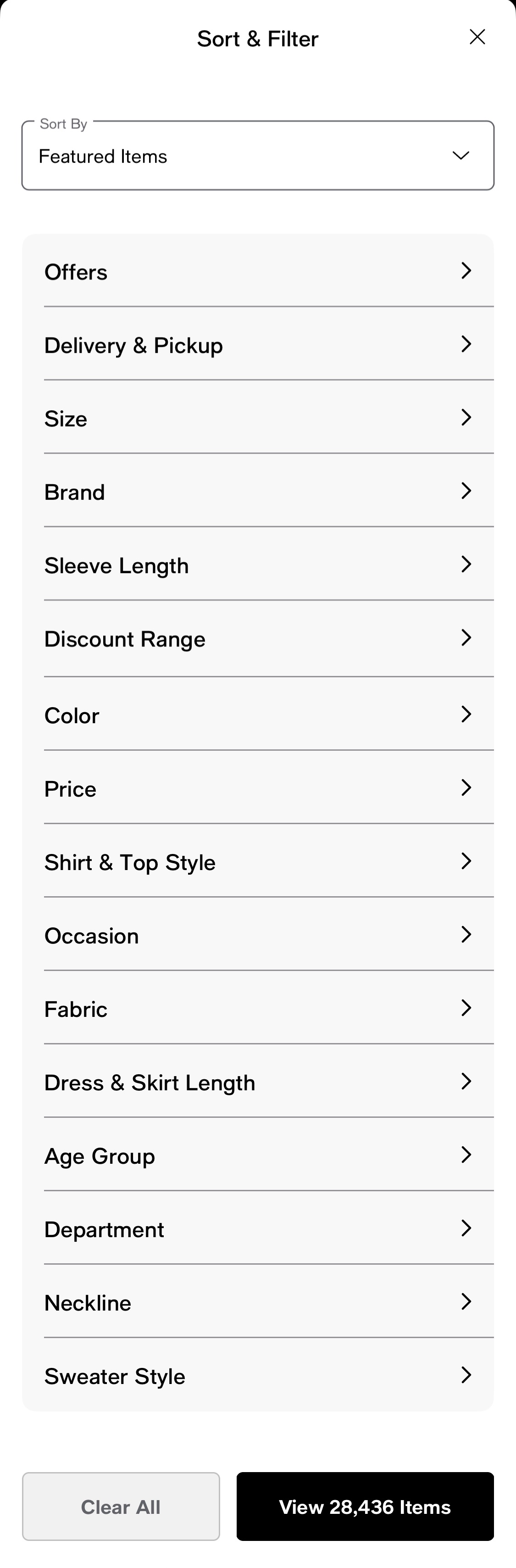 Mobile screenshot of Macy’s