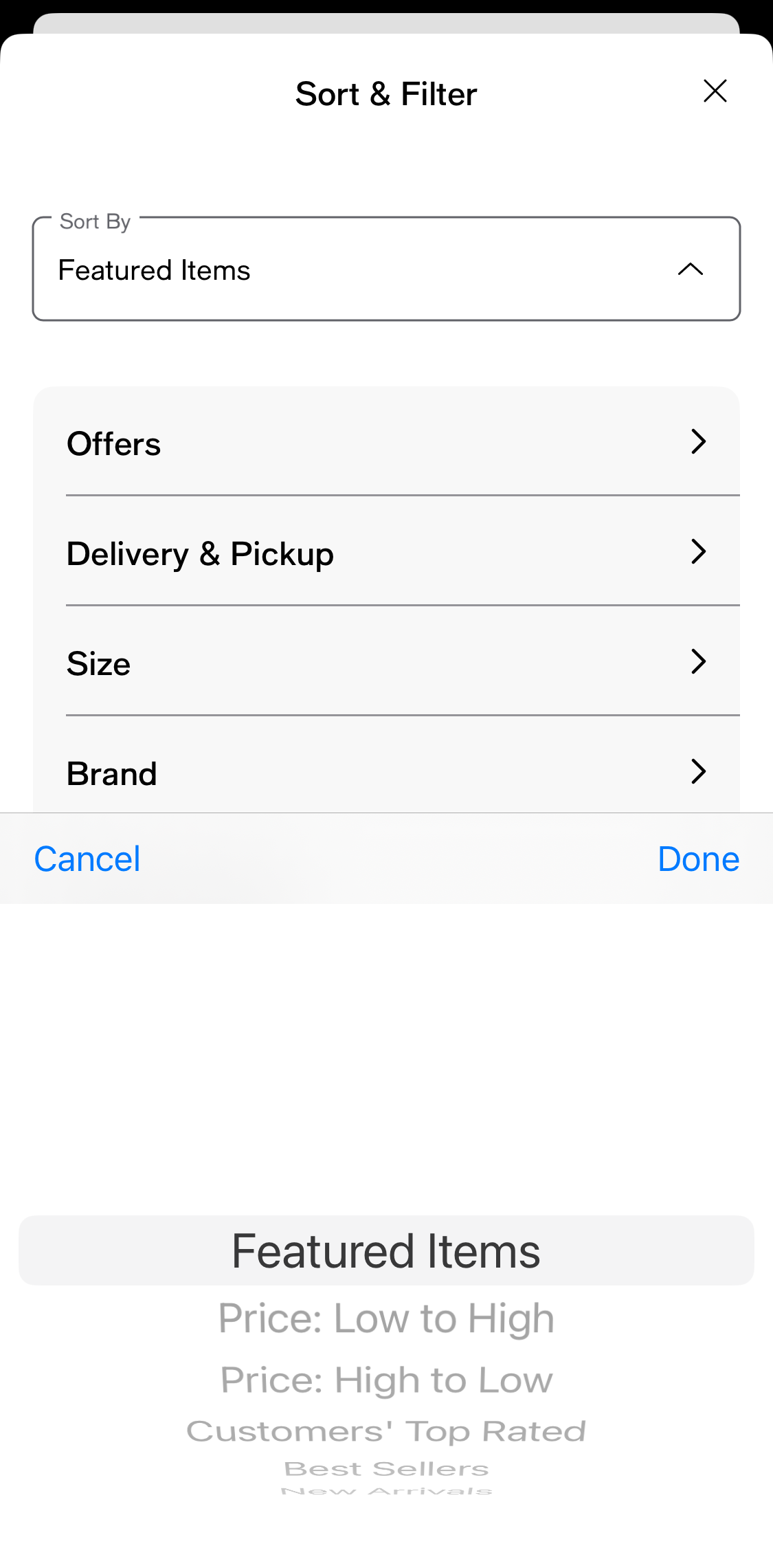 Mobile screenshot of Macy’s
