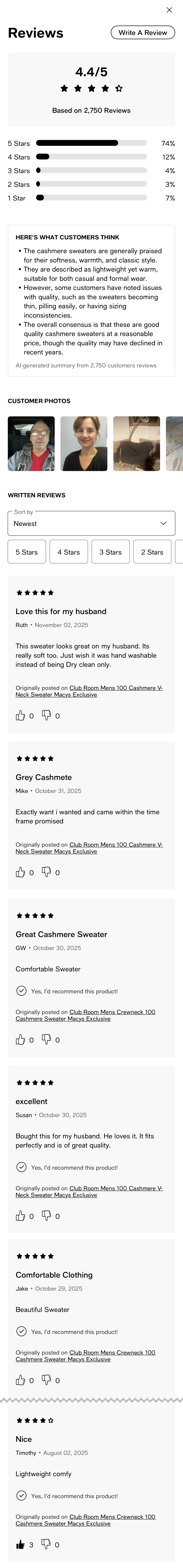 Mobile screenshot of Macy’s