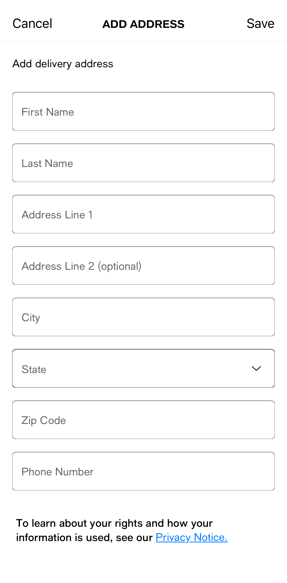 Mobile screenshot of Macy’s