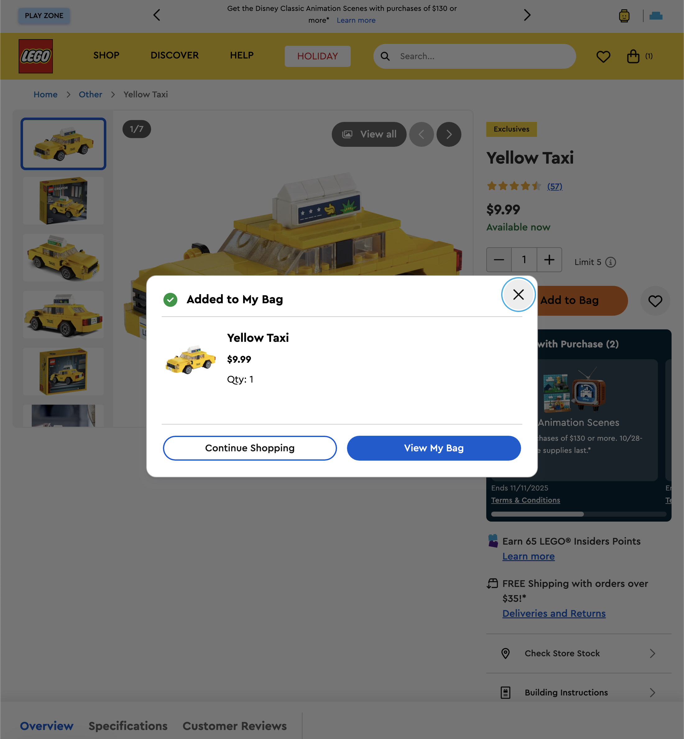 Desktop screenshot of LEGO