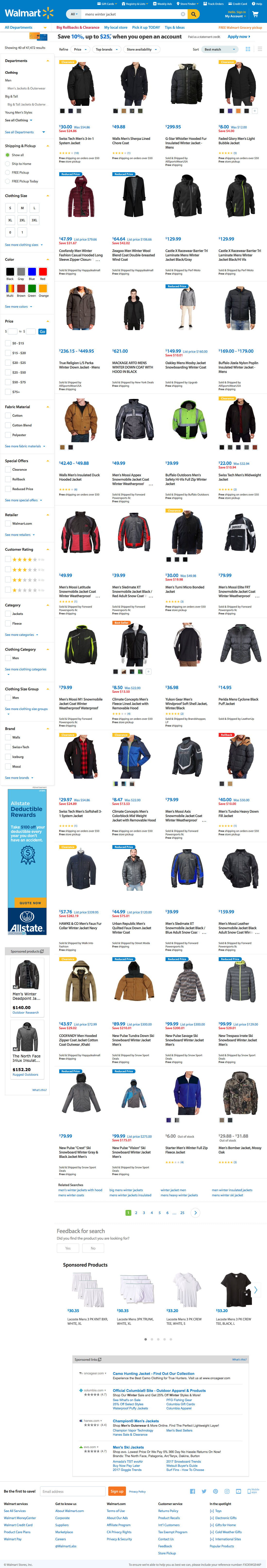 Desktop screenshot of Walmart