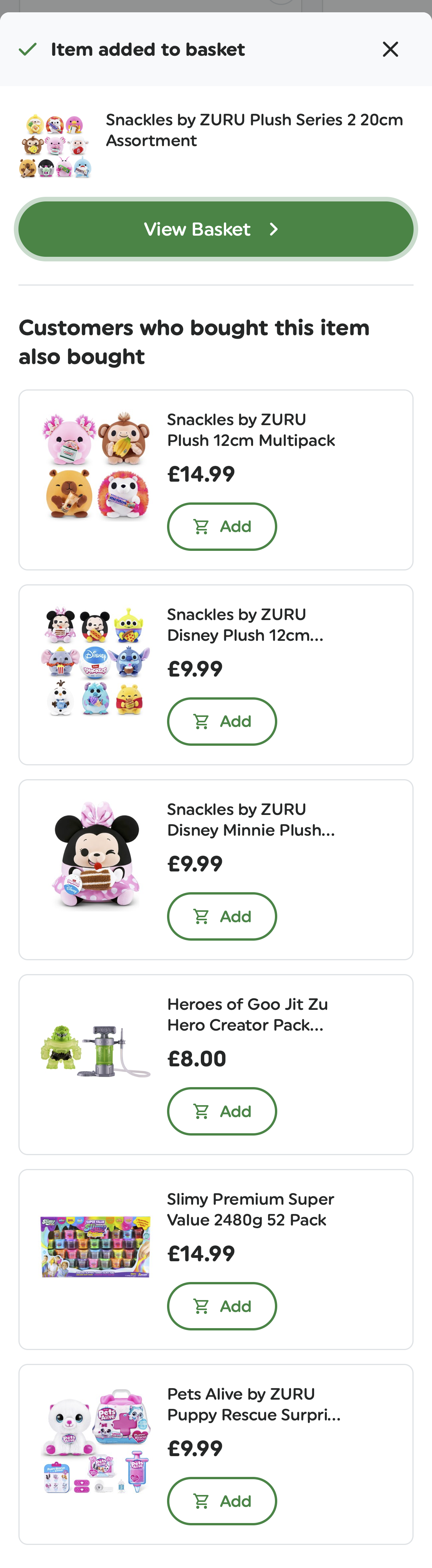 Mobile screenshot of Smyths