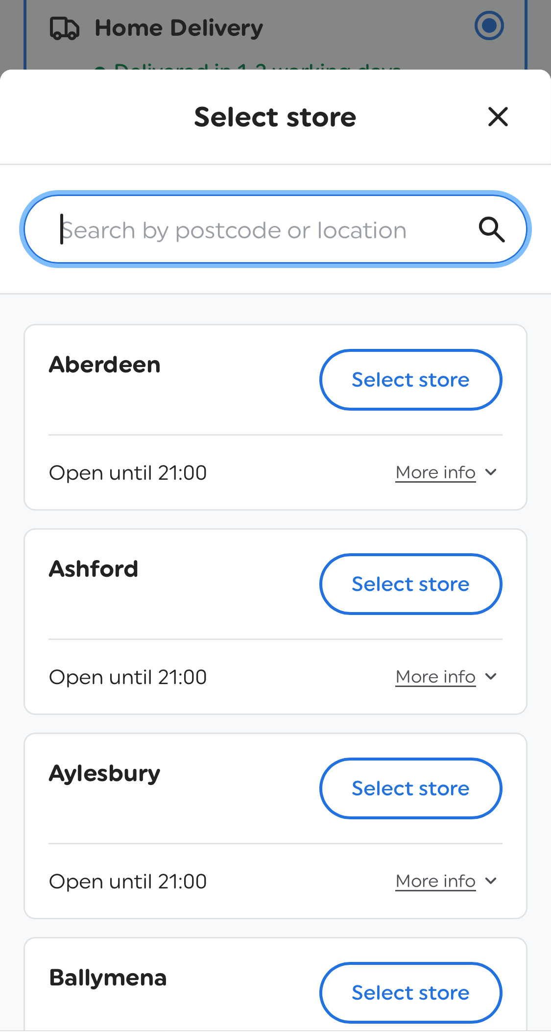 Mobile screenshot of Smyths