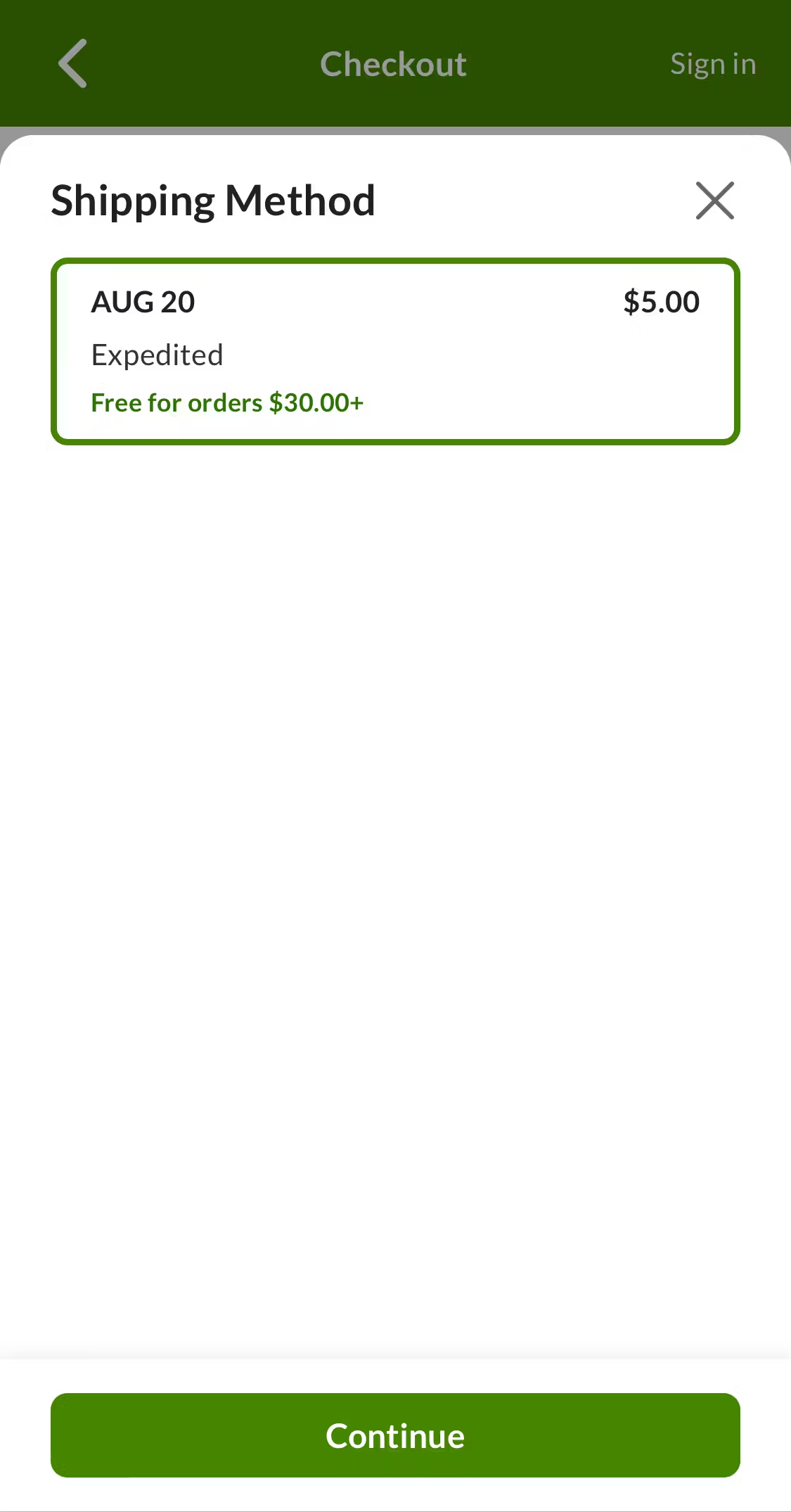 Mobile screenshot of iHerb