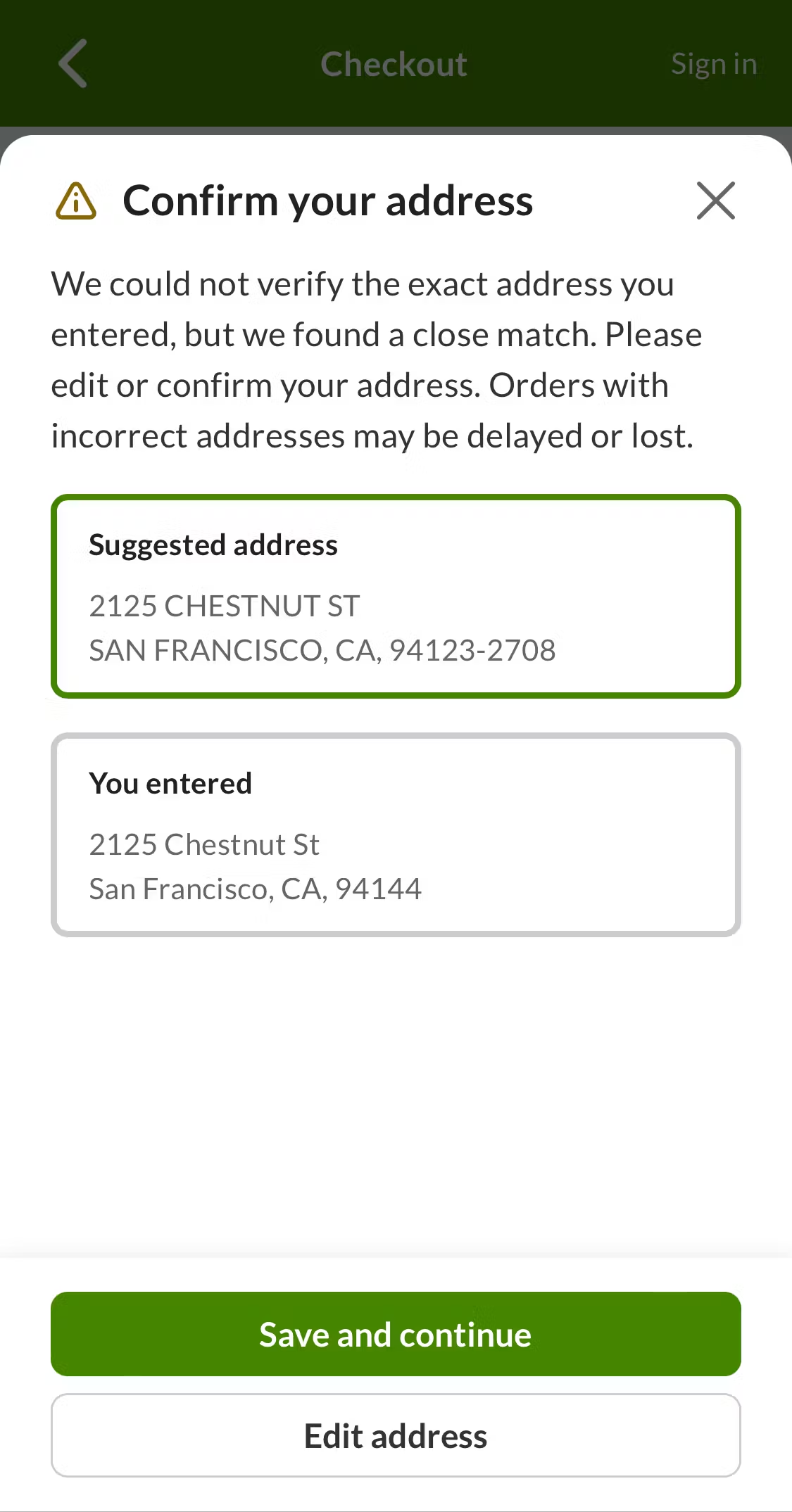 Mobile screenshot of iHerb