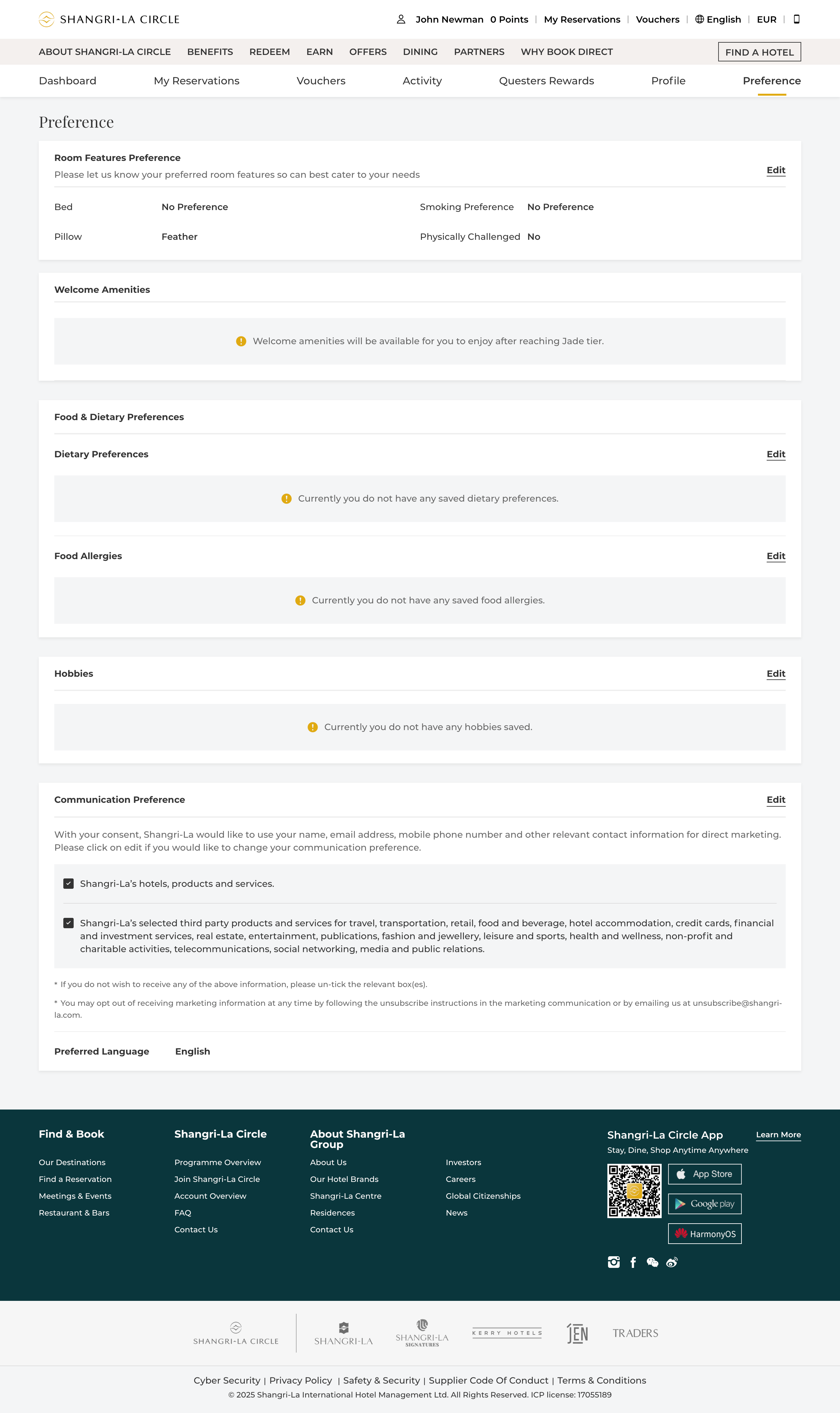 Desktop screenshot of Shangri-La