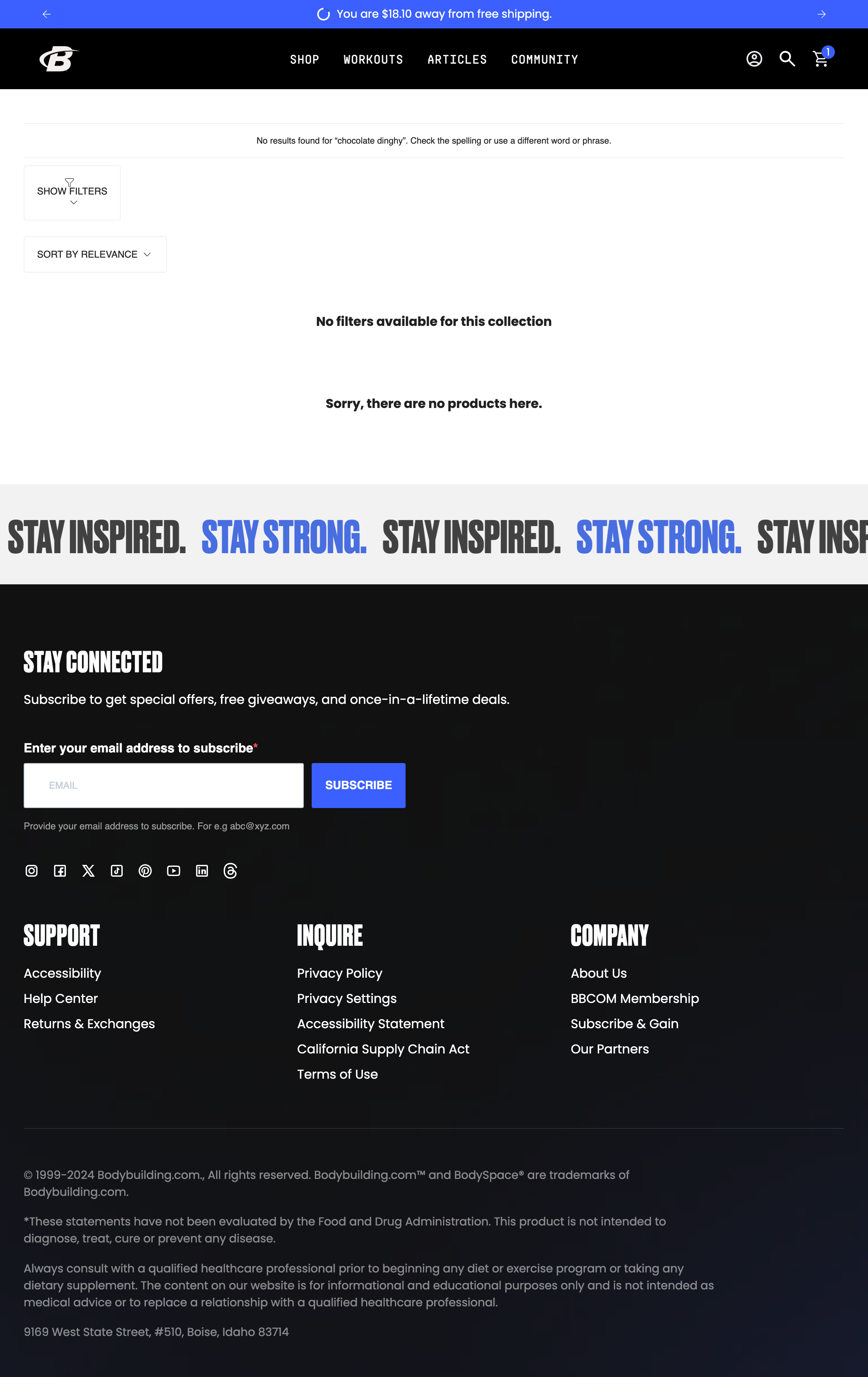 Desktop screenshot of Bodybuilding