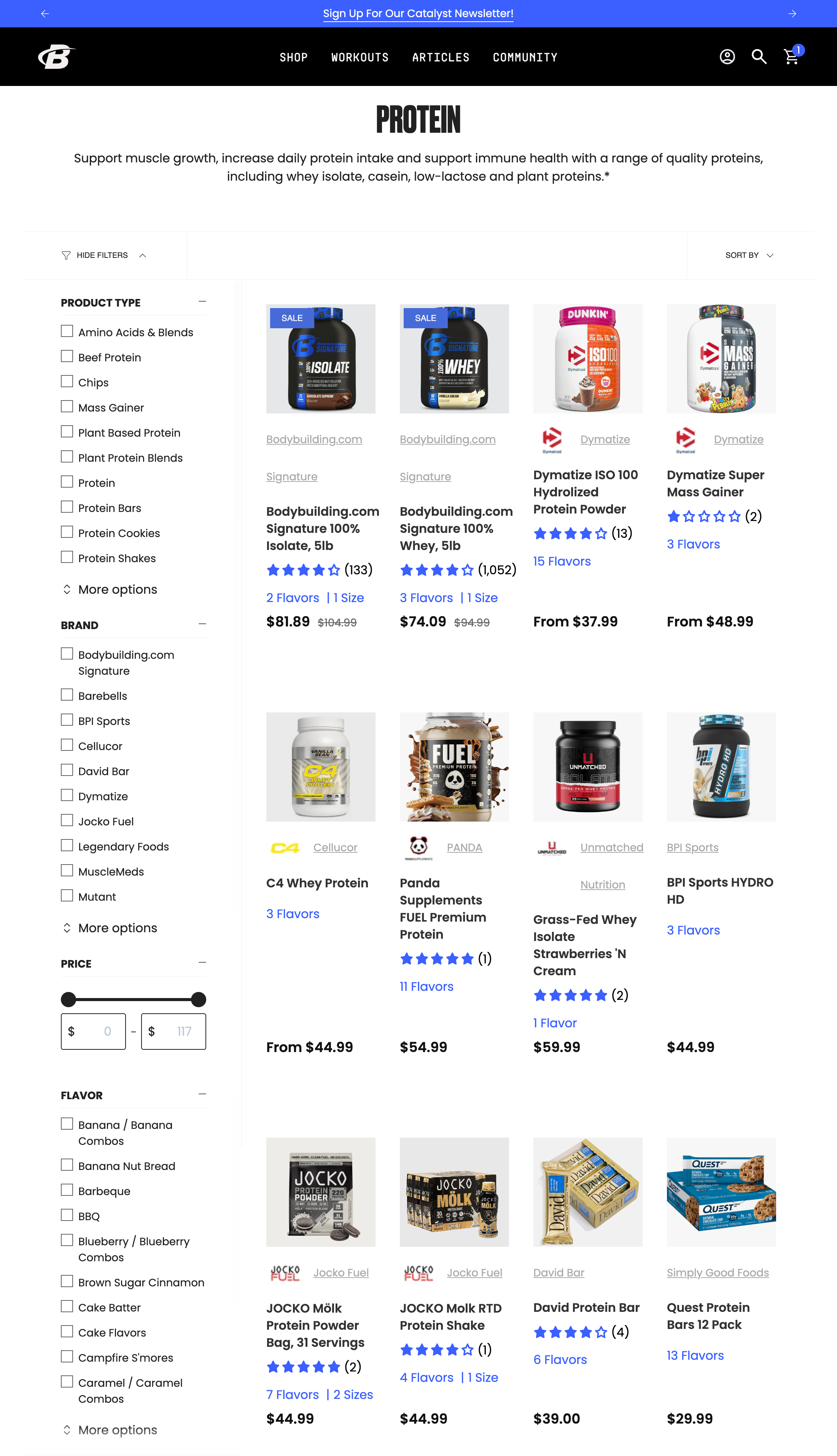 Desktop screenshot of Bodybuilding