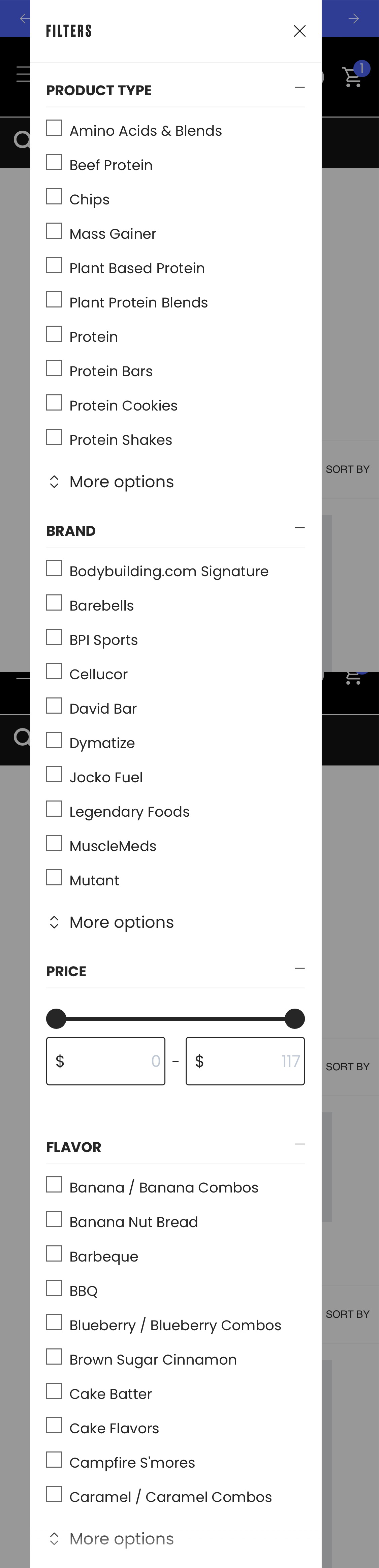 Mobile screenshot of Bodybuilding