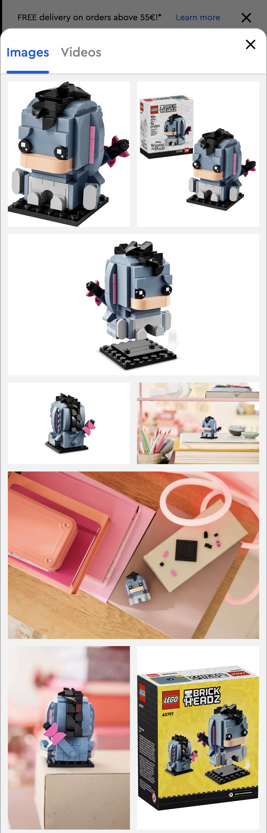 Mobile screenshot of LEGO