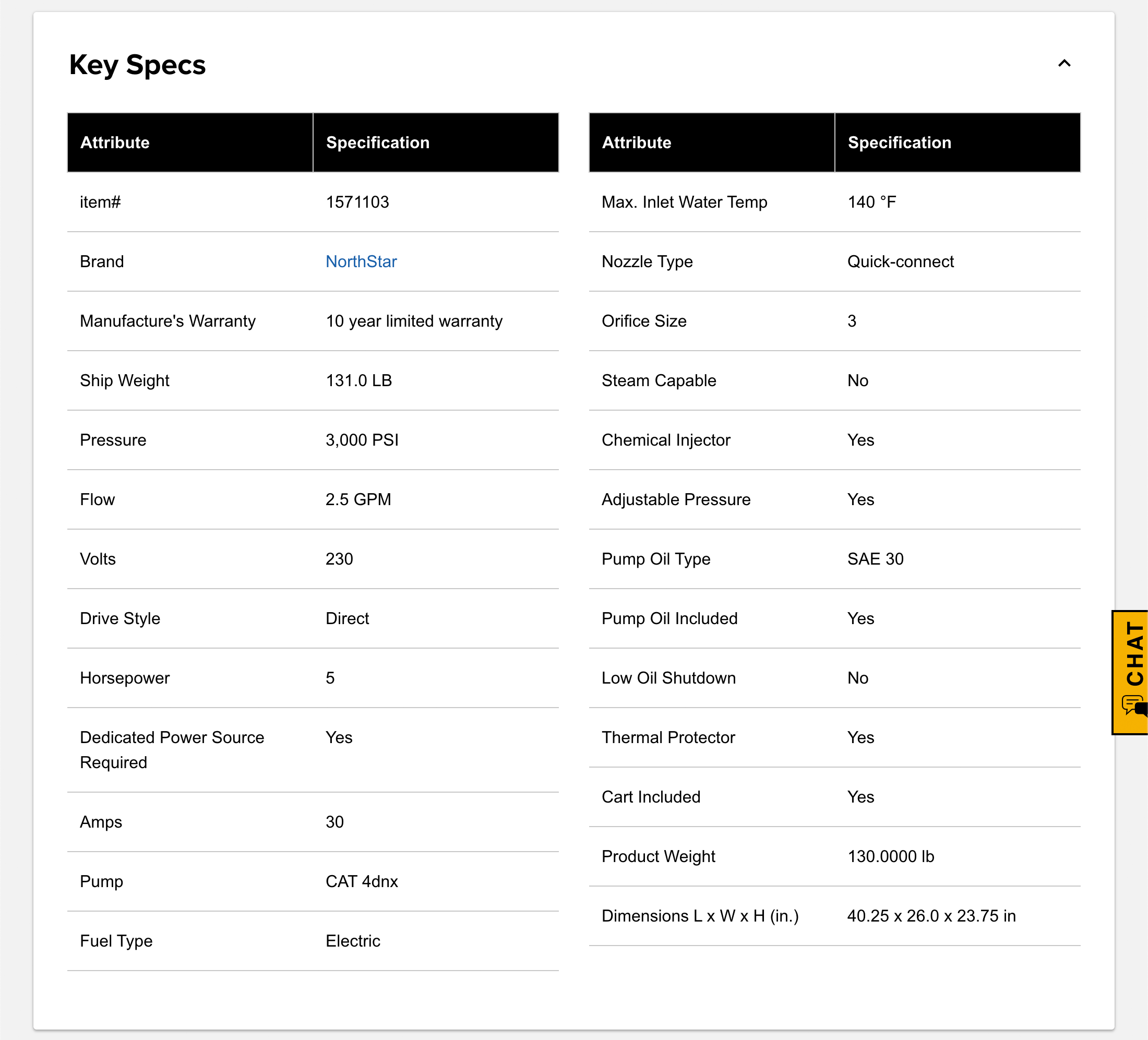 Desktop screenshot of Northern Tool