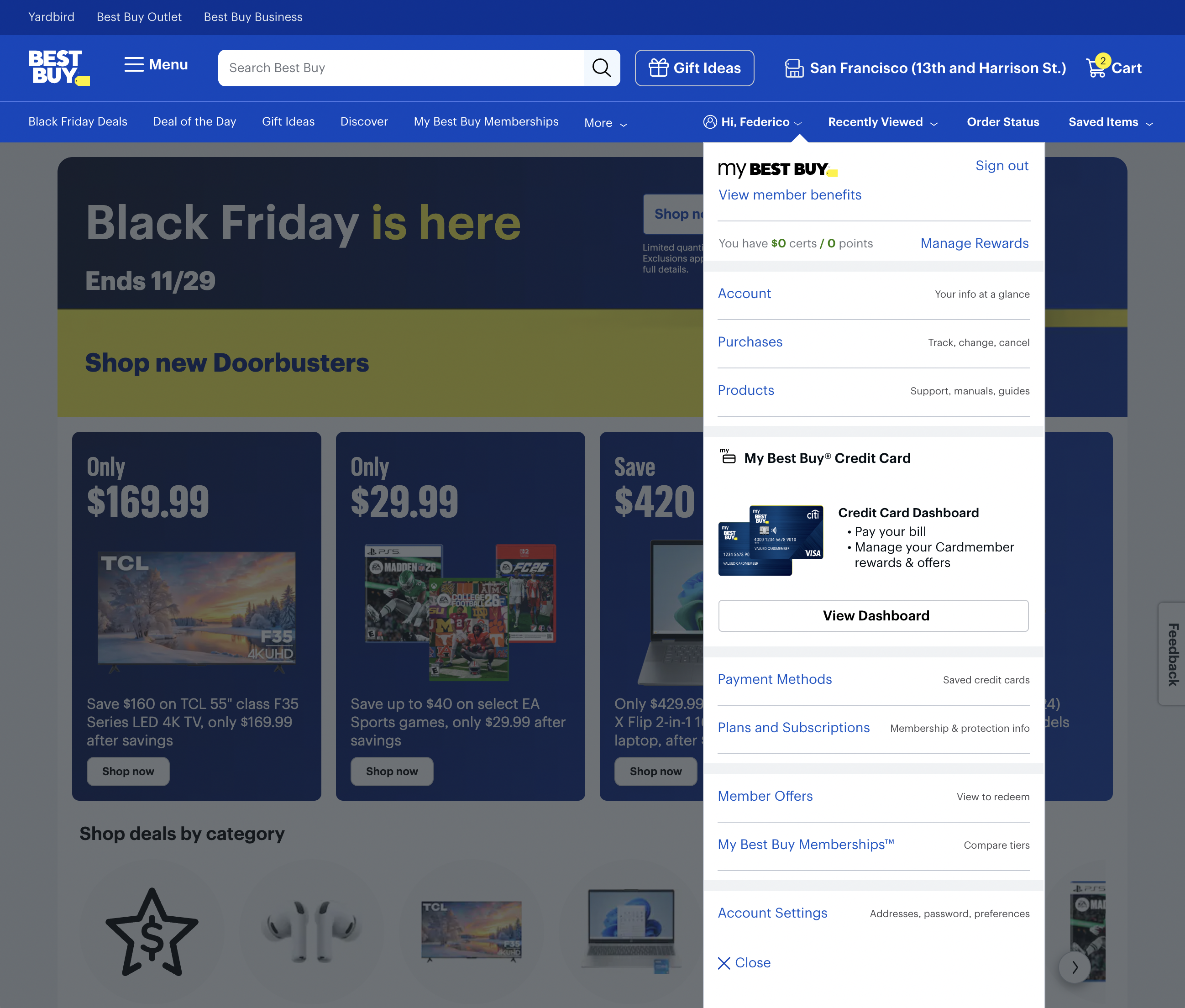 Desktop screenshot of Best Buy
