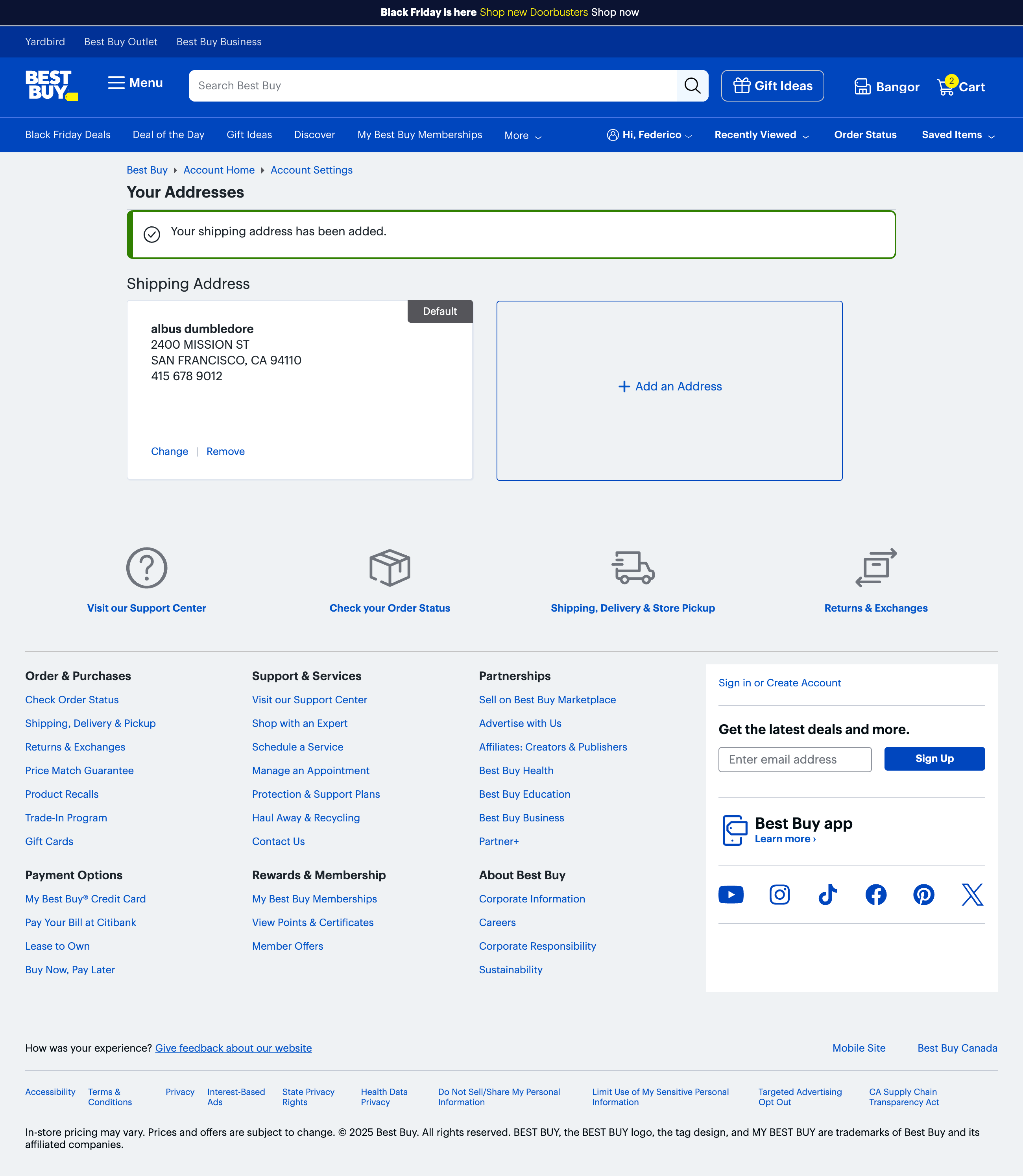 Desktop screenshot of Best Buy