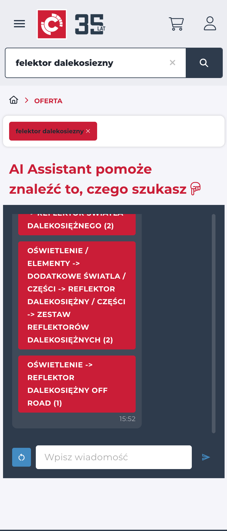 Mobile screenshot of Inter Cars