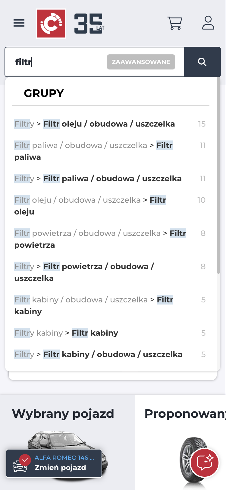 Mobile screenshot of Inter Cars
