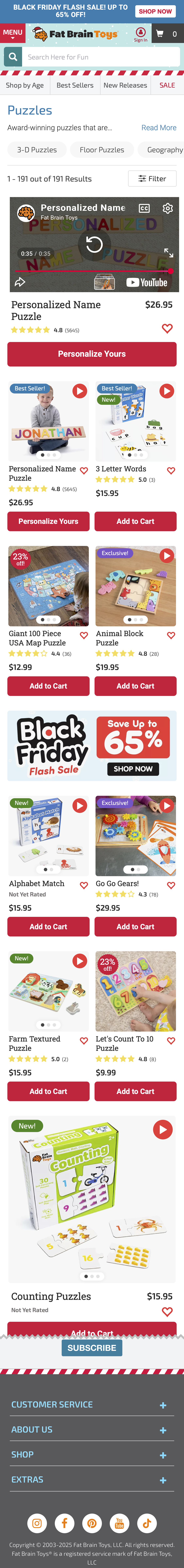 Mobile screenshot of Fat Brain Toys