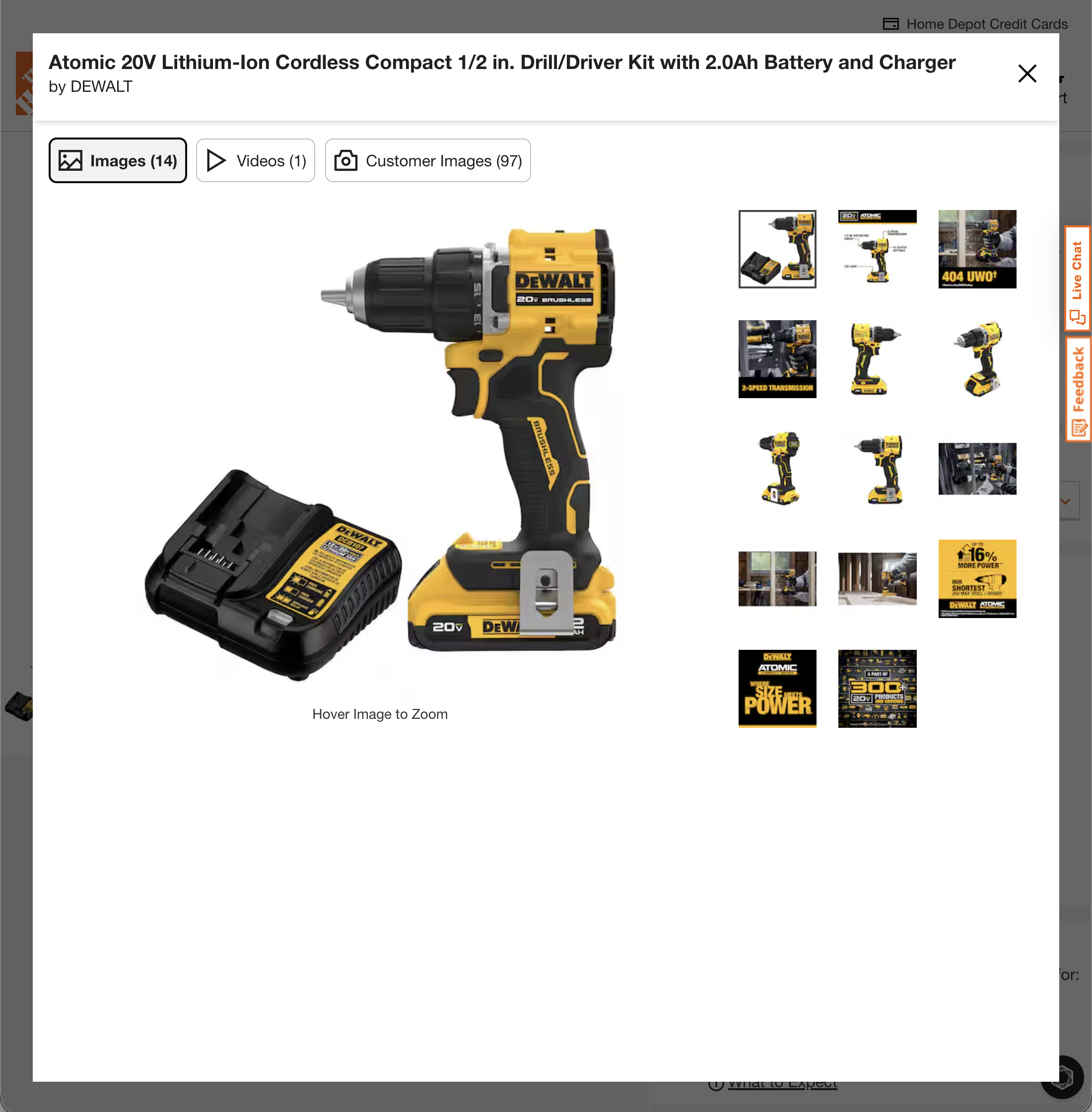 Desktop screenshot of Home Depot