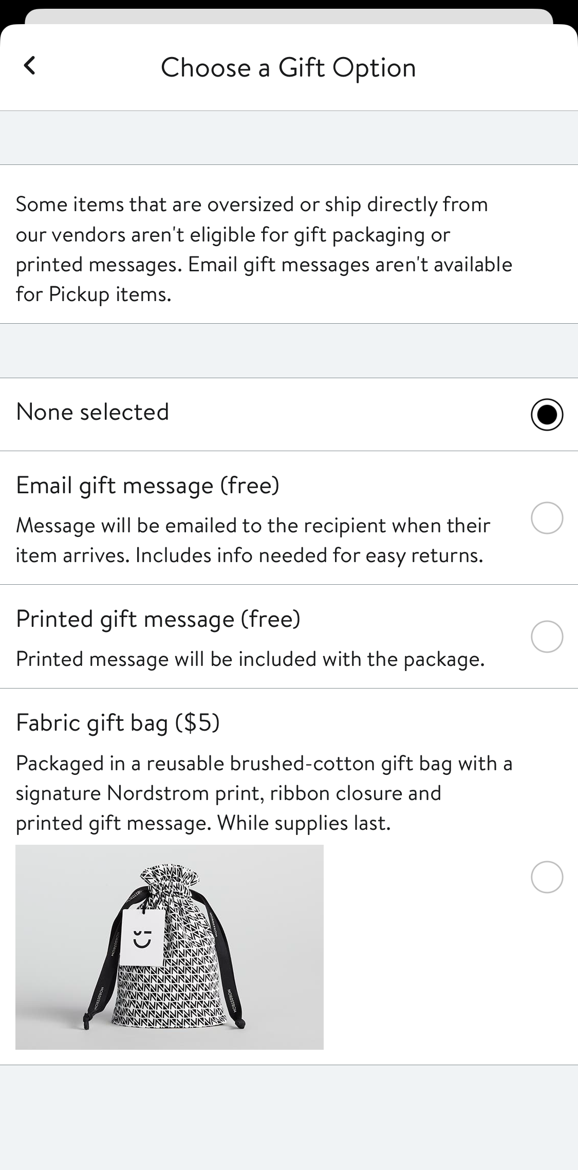 Mobile screenshot of Nordstrom