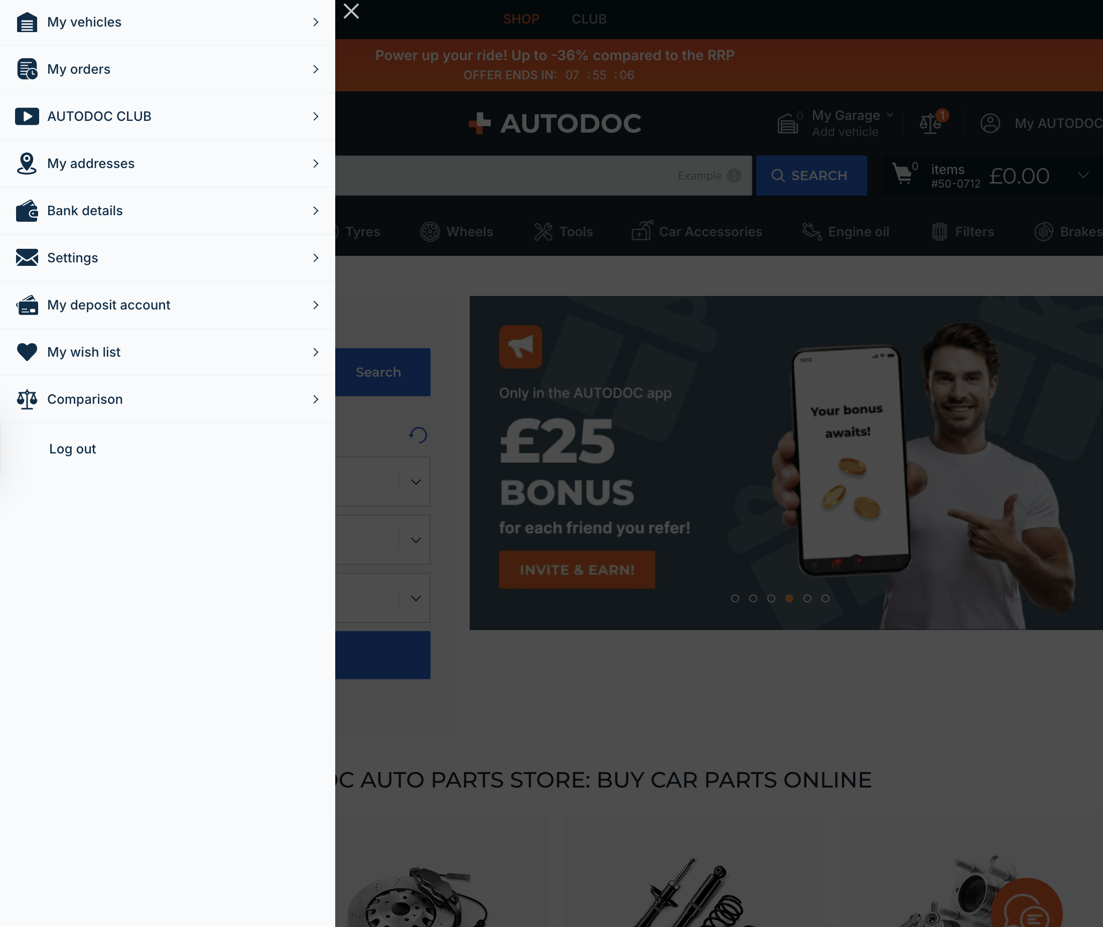 Desktop screenshot of AUTODOC