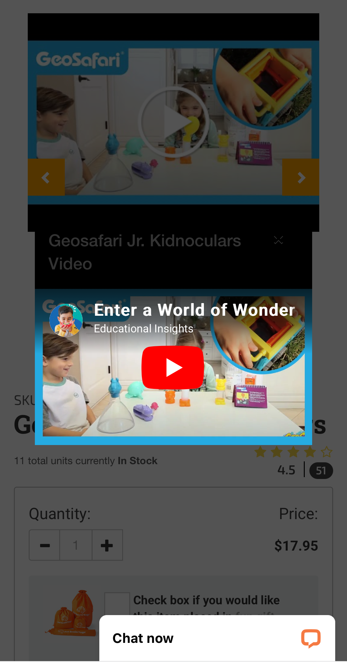 Mobile screenshot of Fat Brain Toys
