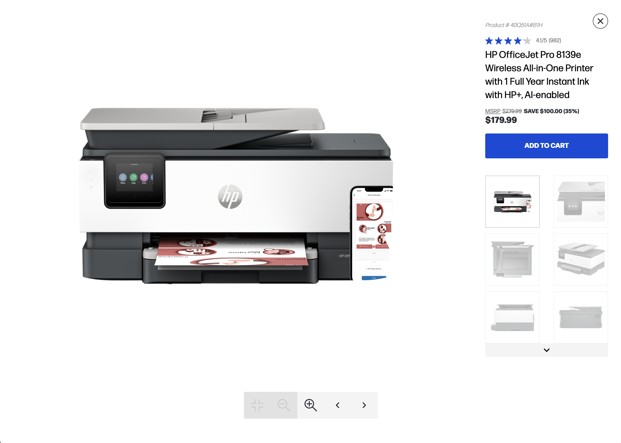 Desktop screenshot of HP