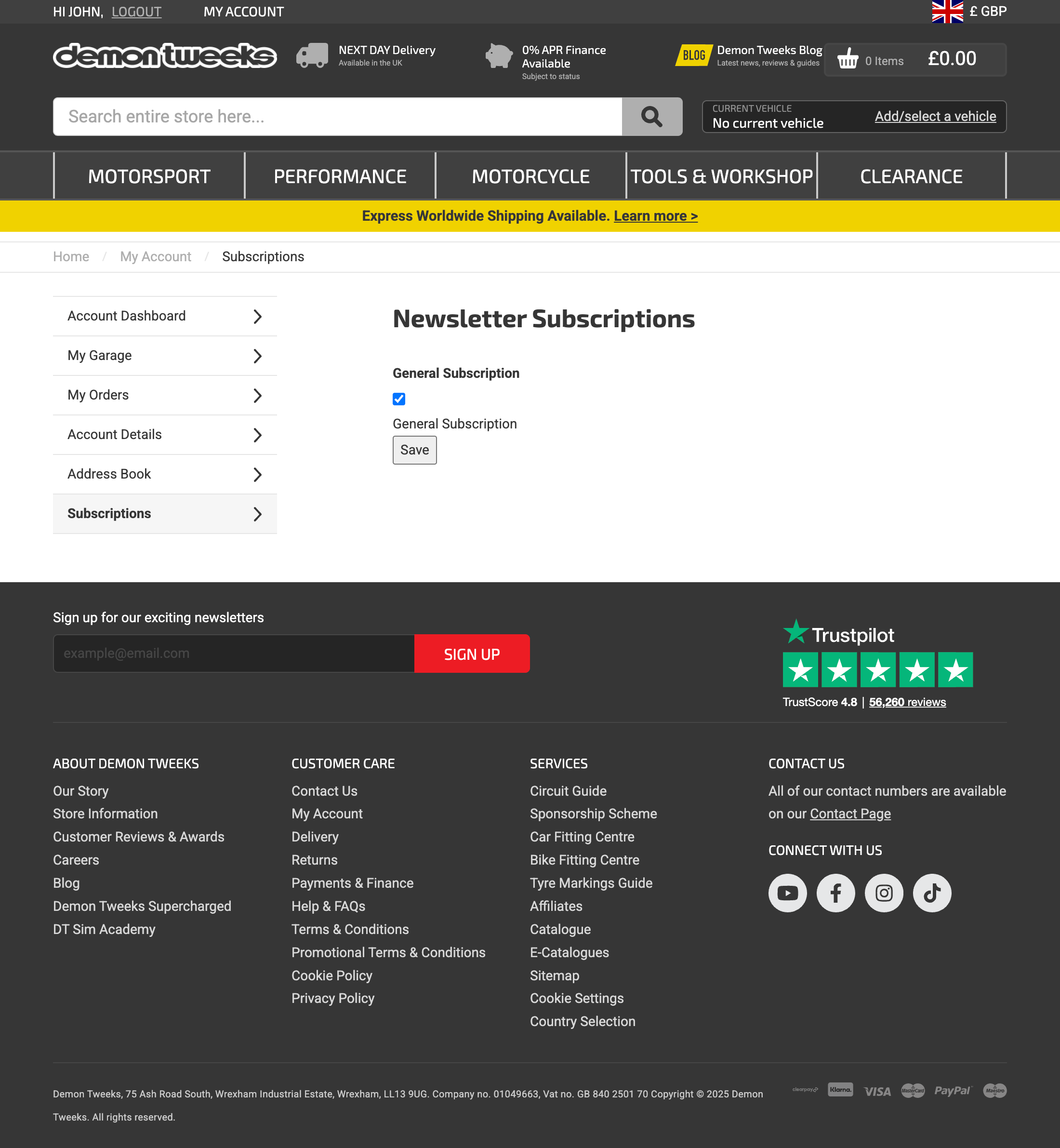 Desktop screenshot of Demon Tweeks