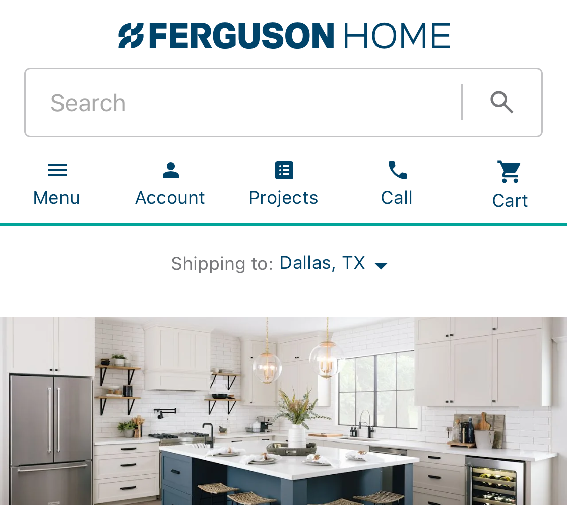 Mobile screenshot of Build.com