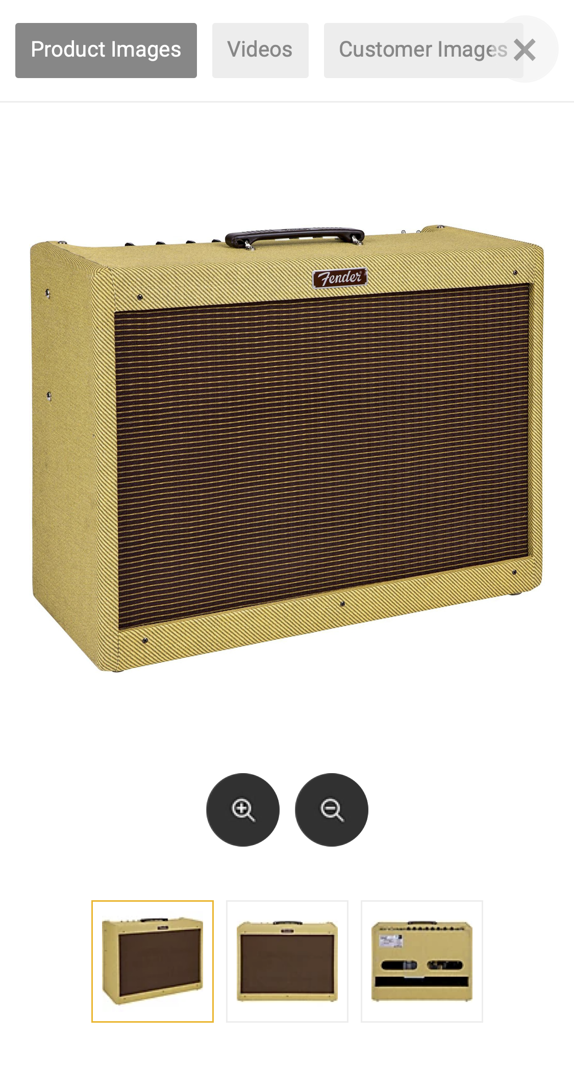 Mobile screenshot of Musician’s Friend