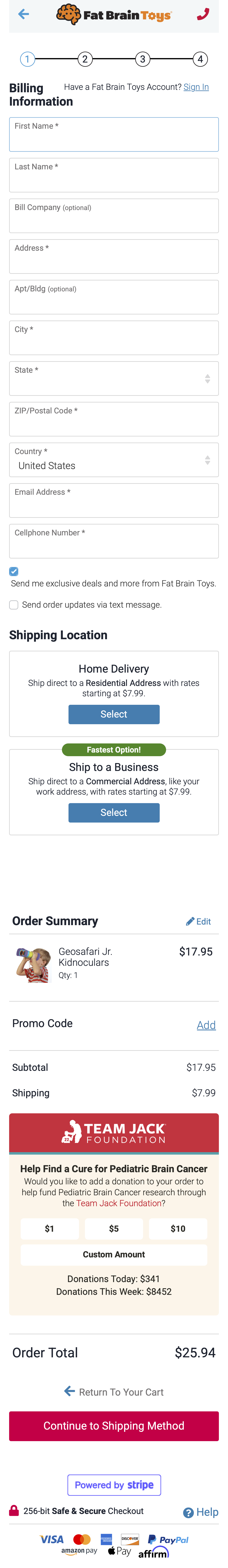 Mobile screenshot of Fat Brain Toys