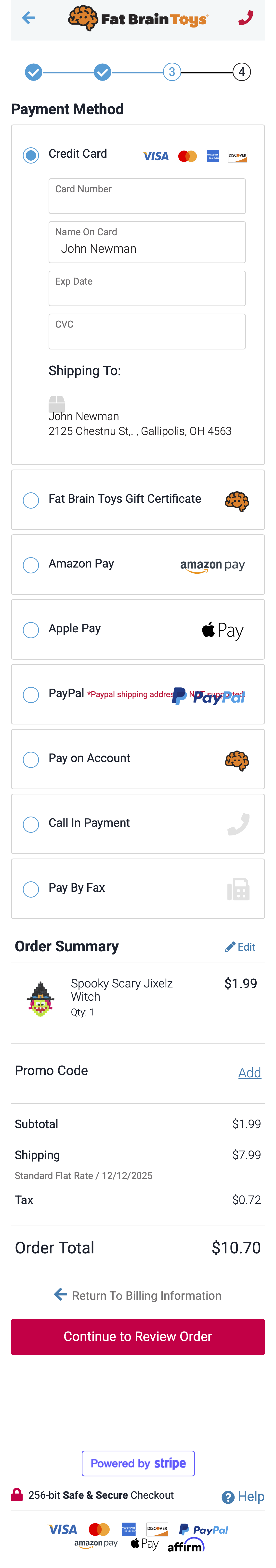 Mobile screenshot of Fat Brain Toys